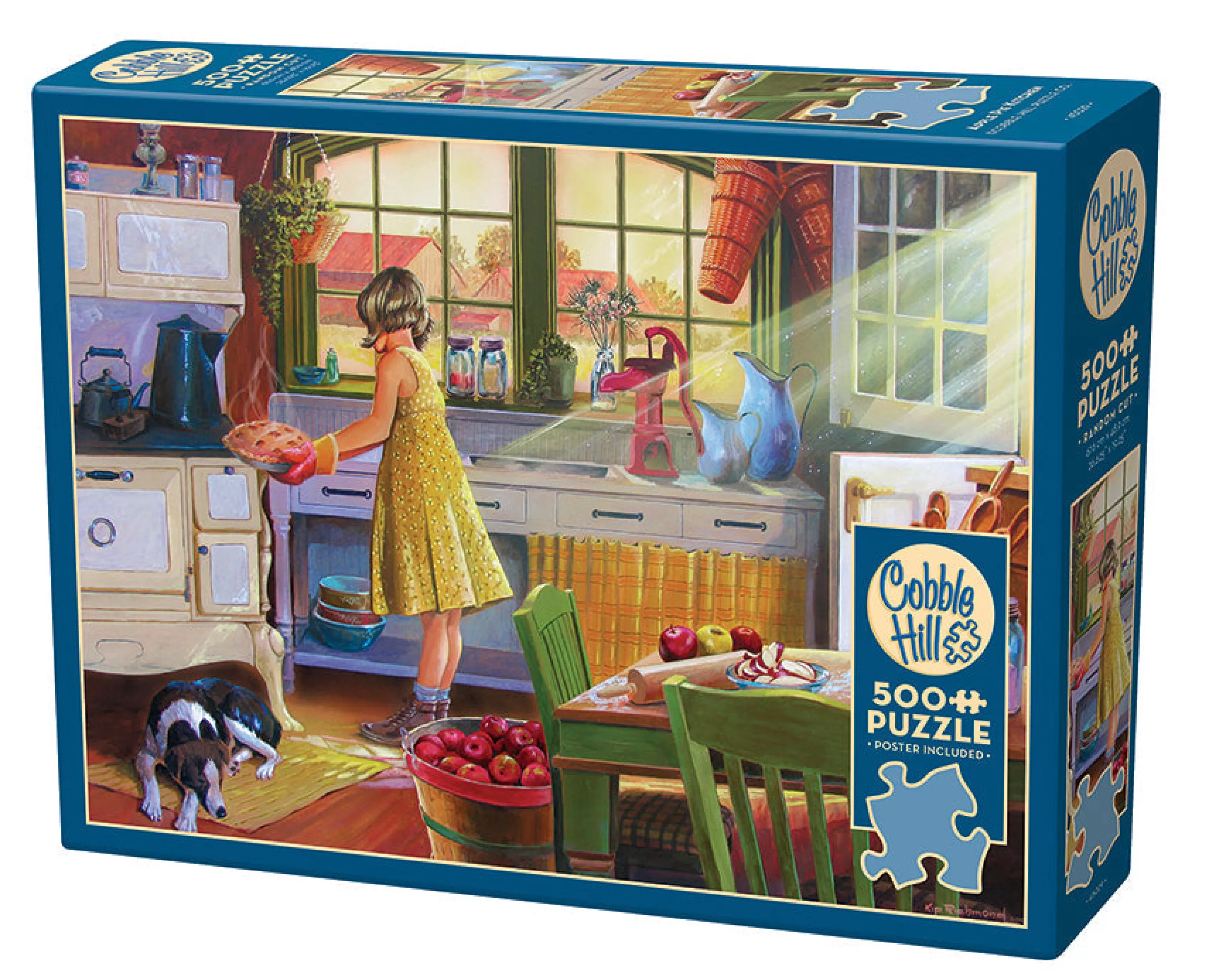 Nostalgia | Vintage^Cobble Hill Puzzles Apple Pie Kitchen | 500 Piece