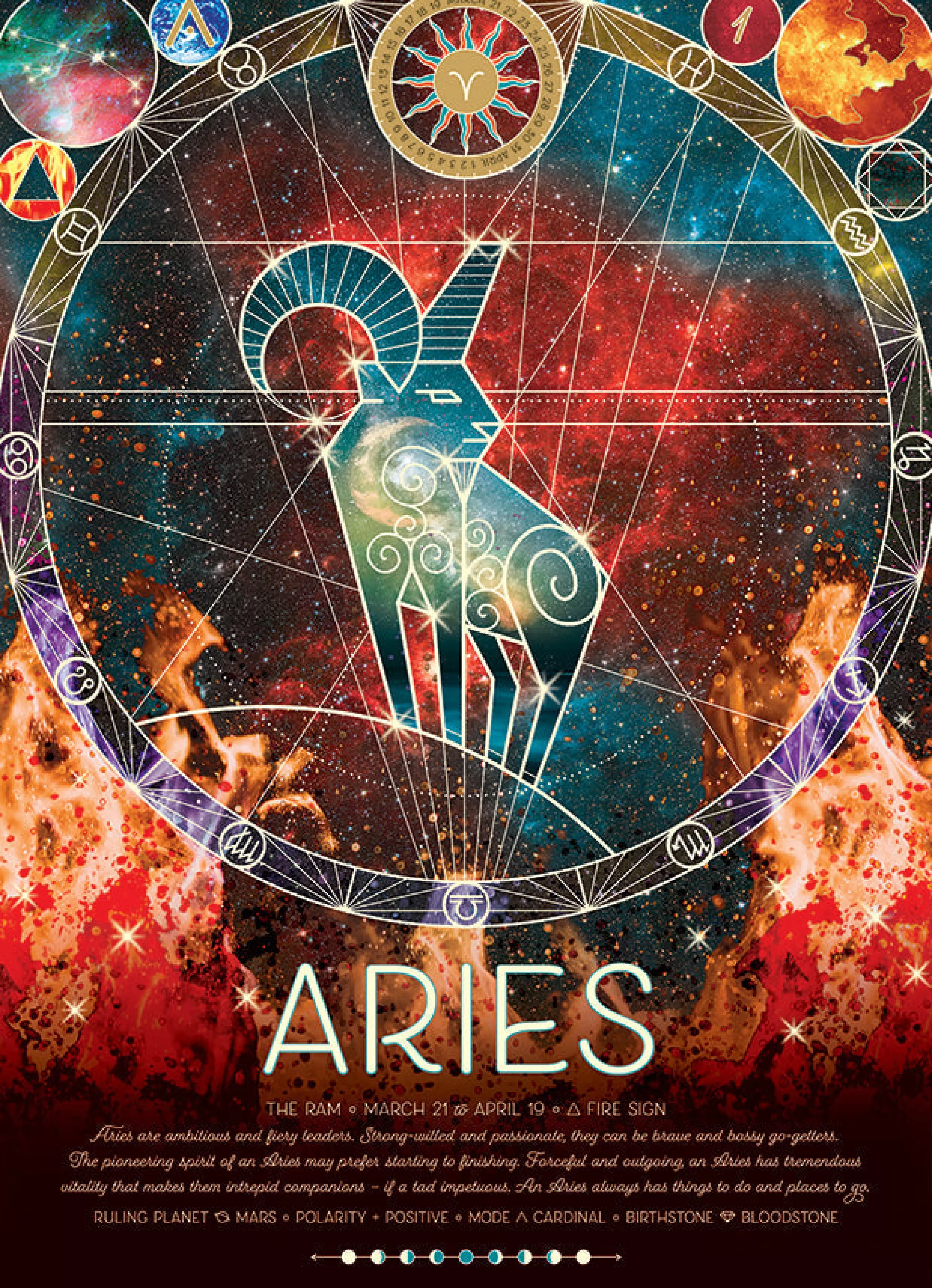 Zodiac^Cobble Hill Puzzles Aries | 500 Piece