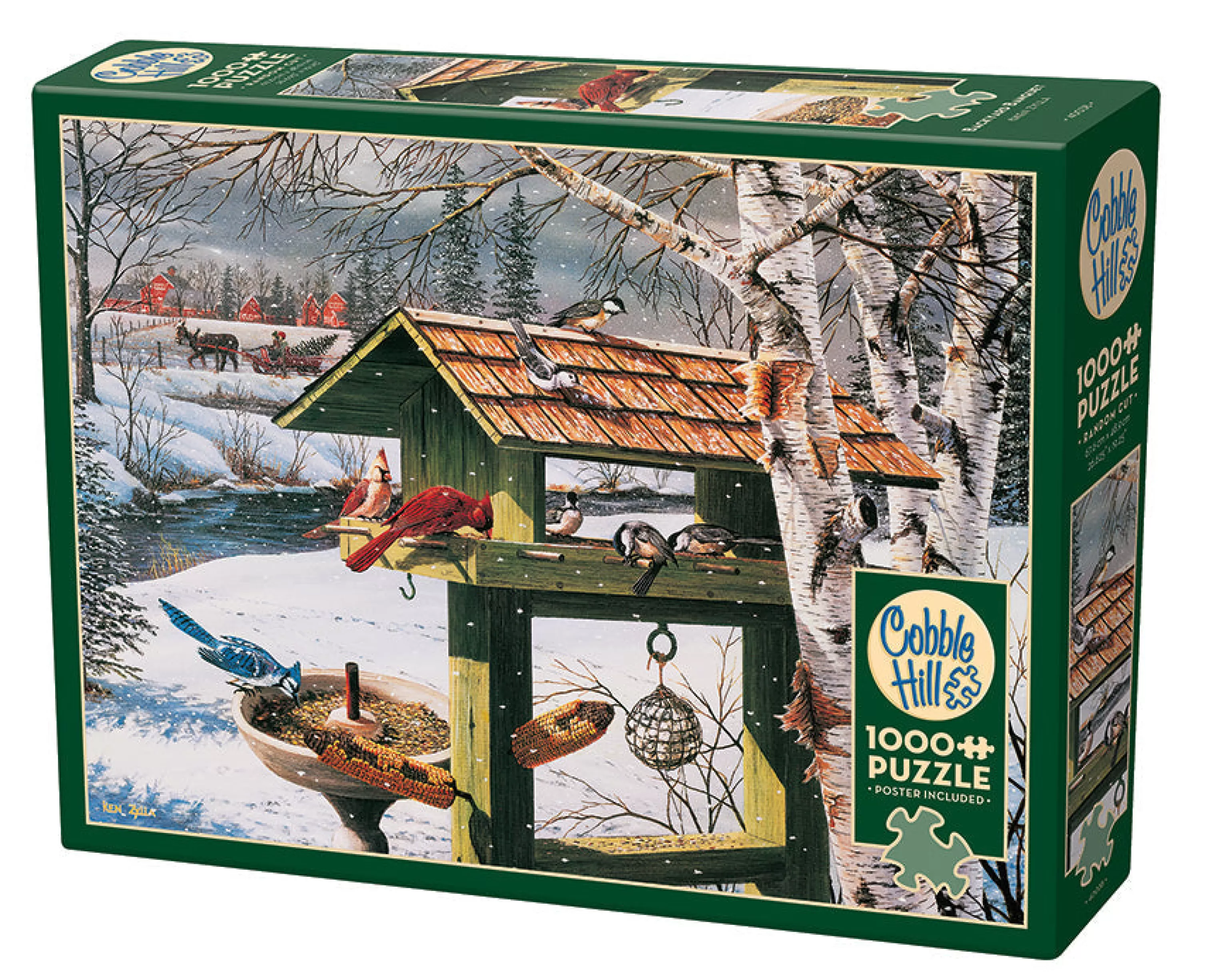 Birds^Cobble Hill Puzzles Backyard Banquet | 1000 Piece