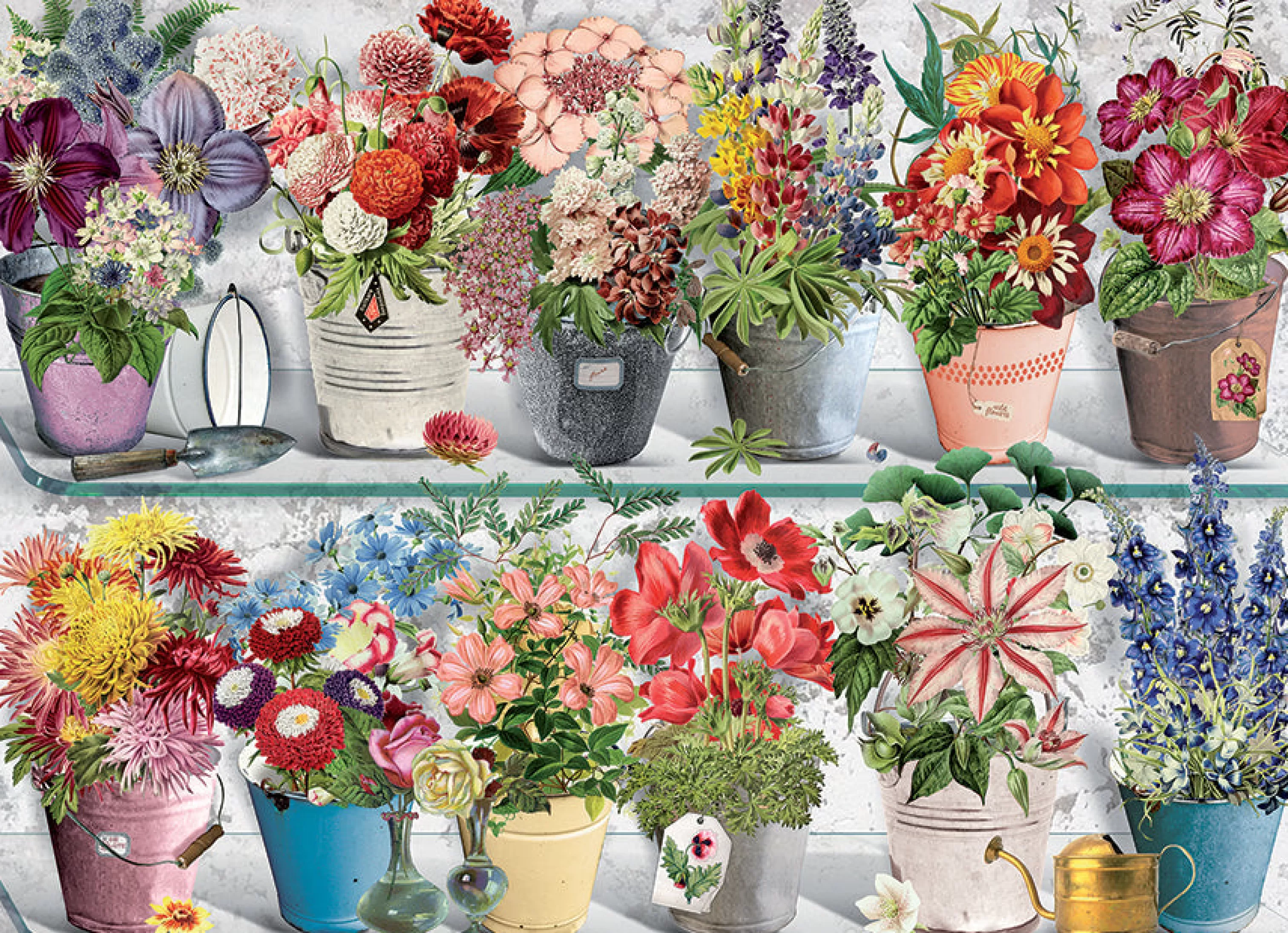 Flowers | Gardens^Cobble Hill Puzzles Beaucoup Bouquet | 1000 Piece