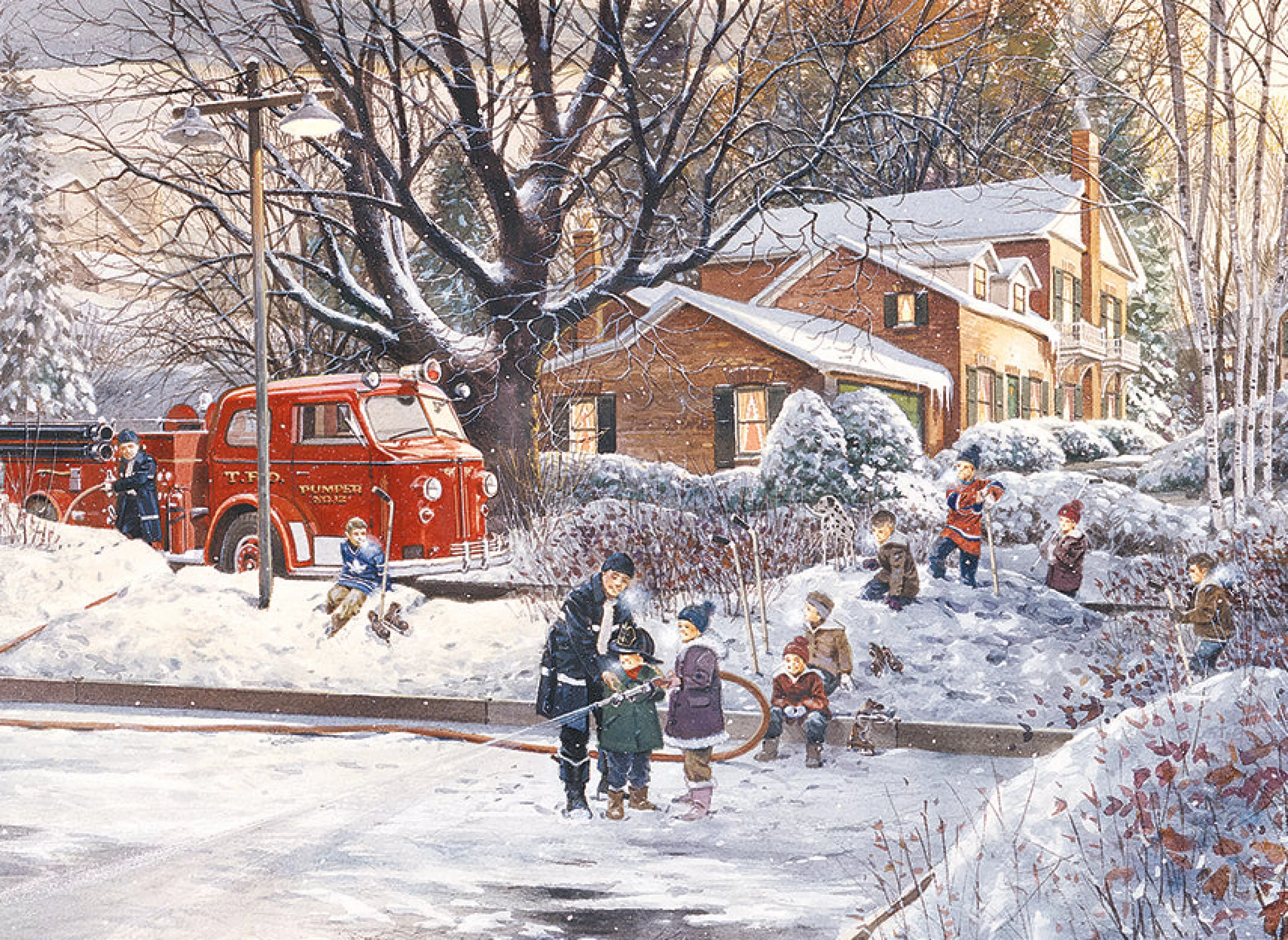 Winter^Cobble Hill Puzzles Big Game Tomorrow | 500 Piece