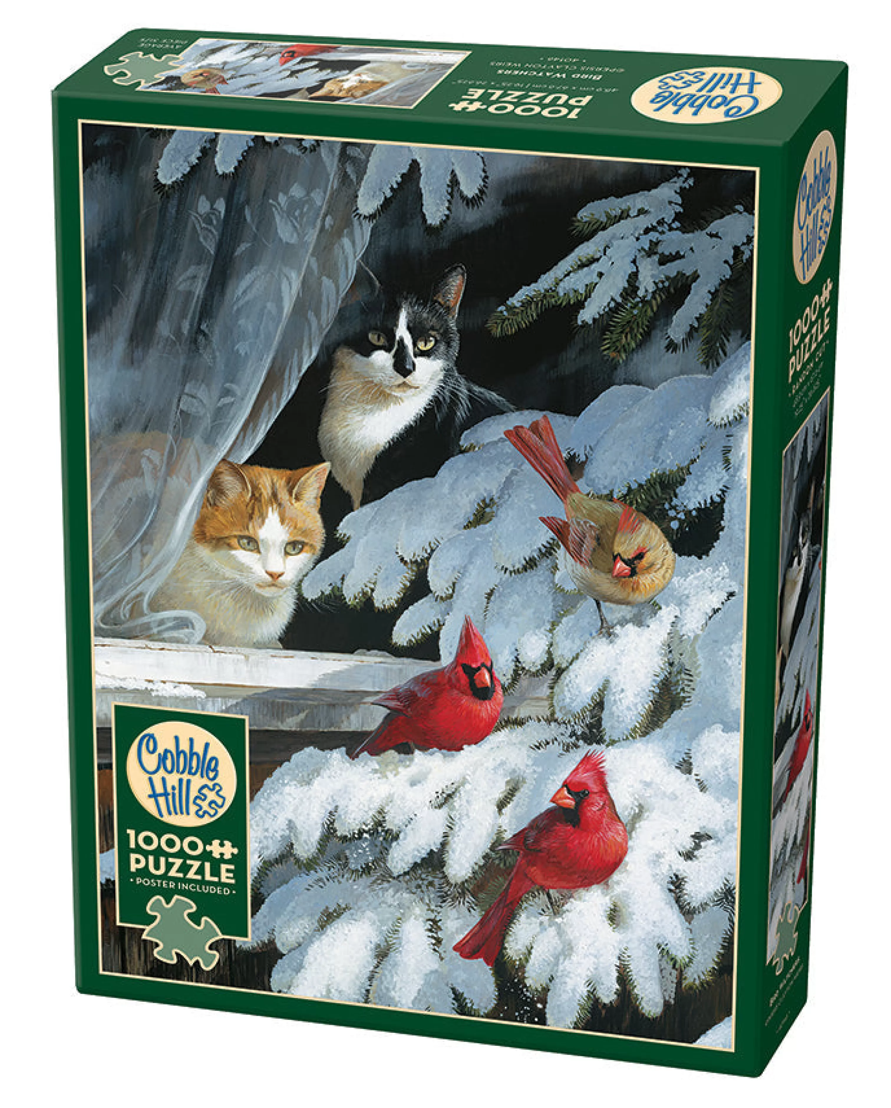 Cats^Cobble Hill Puzzles Bird Watchers | 1000 Piece