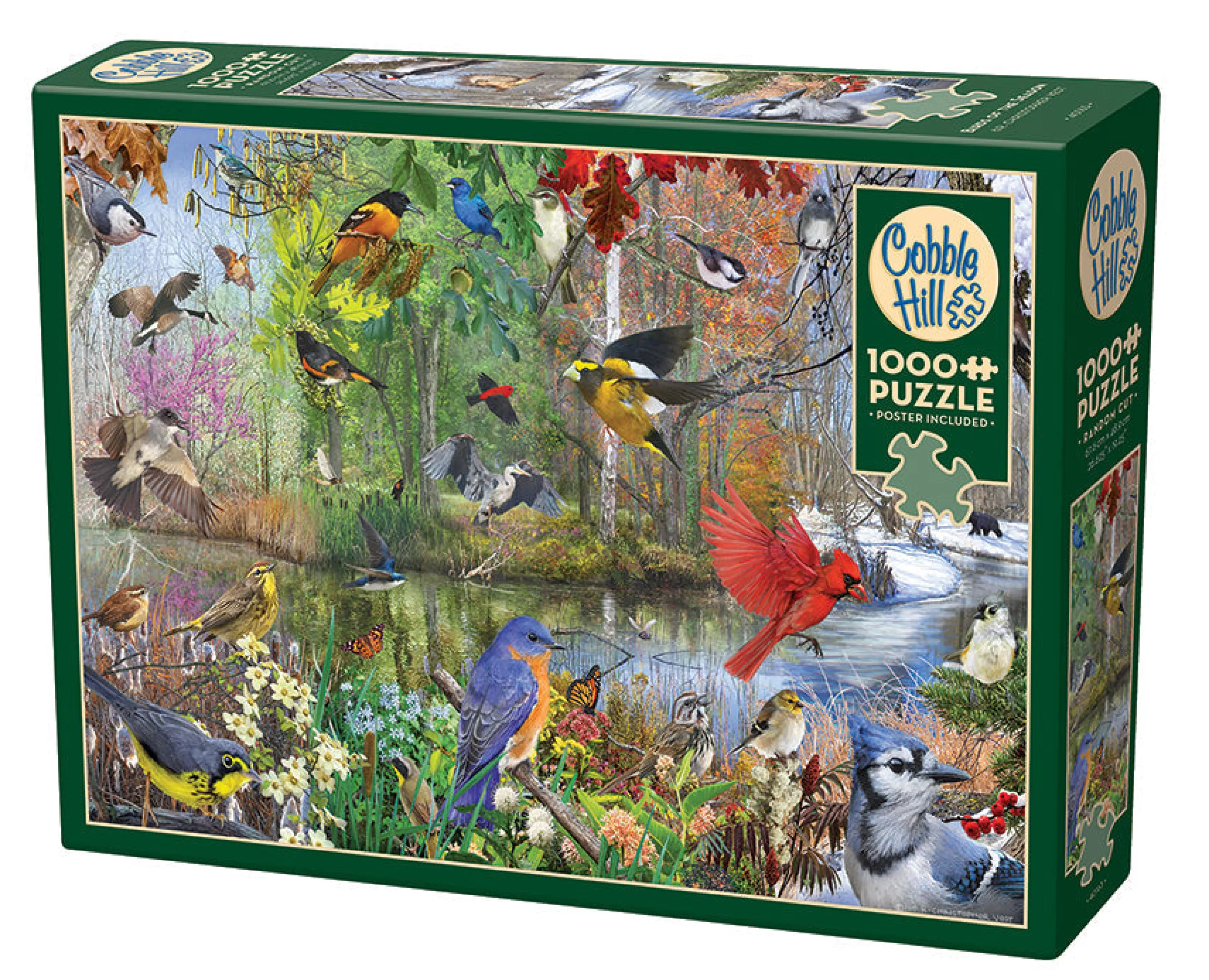 Wildlife^Cobble Hill Puzzles Birds Of The Season | 1000 Piece