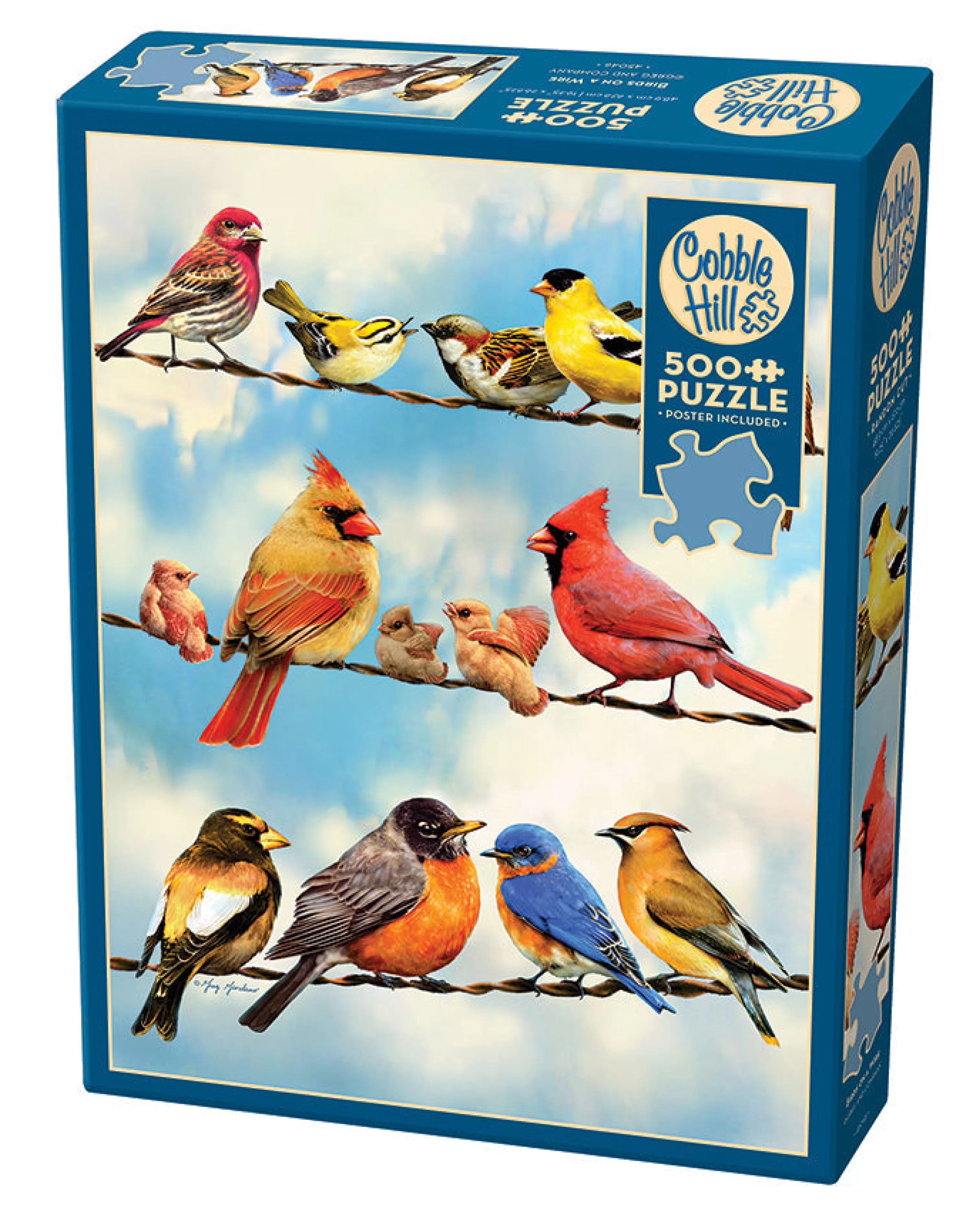 Birds^Cobble Hill Puzzles Birds On A Wire | 500 Piece