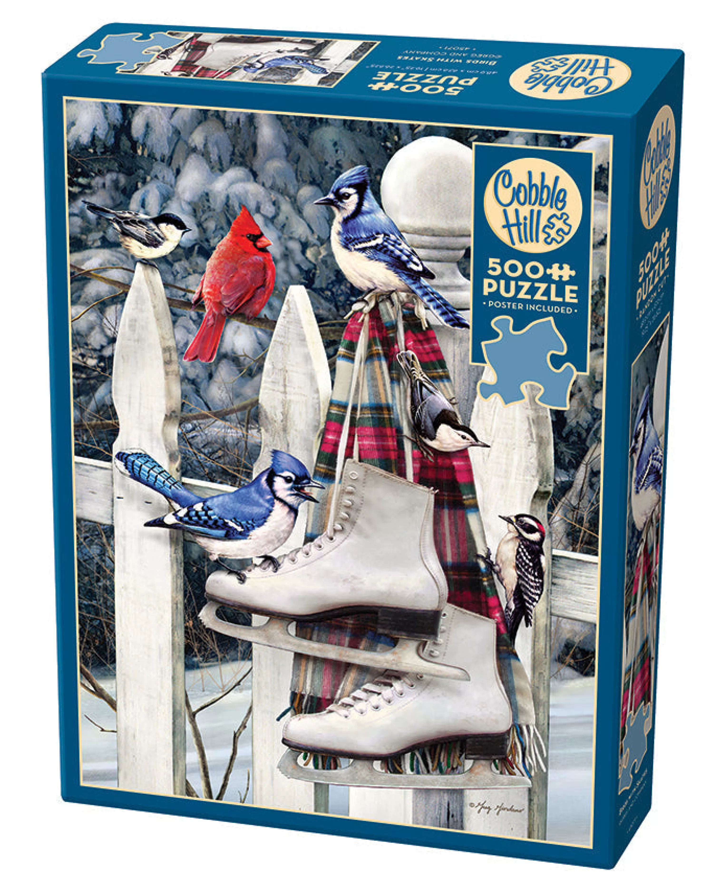 Birds^Cobble Hill Puzzles Birds With Skates | 500 Piece