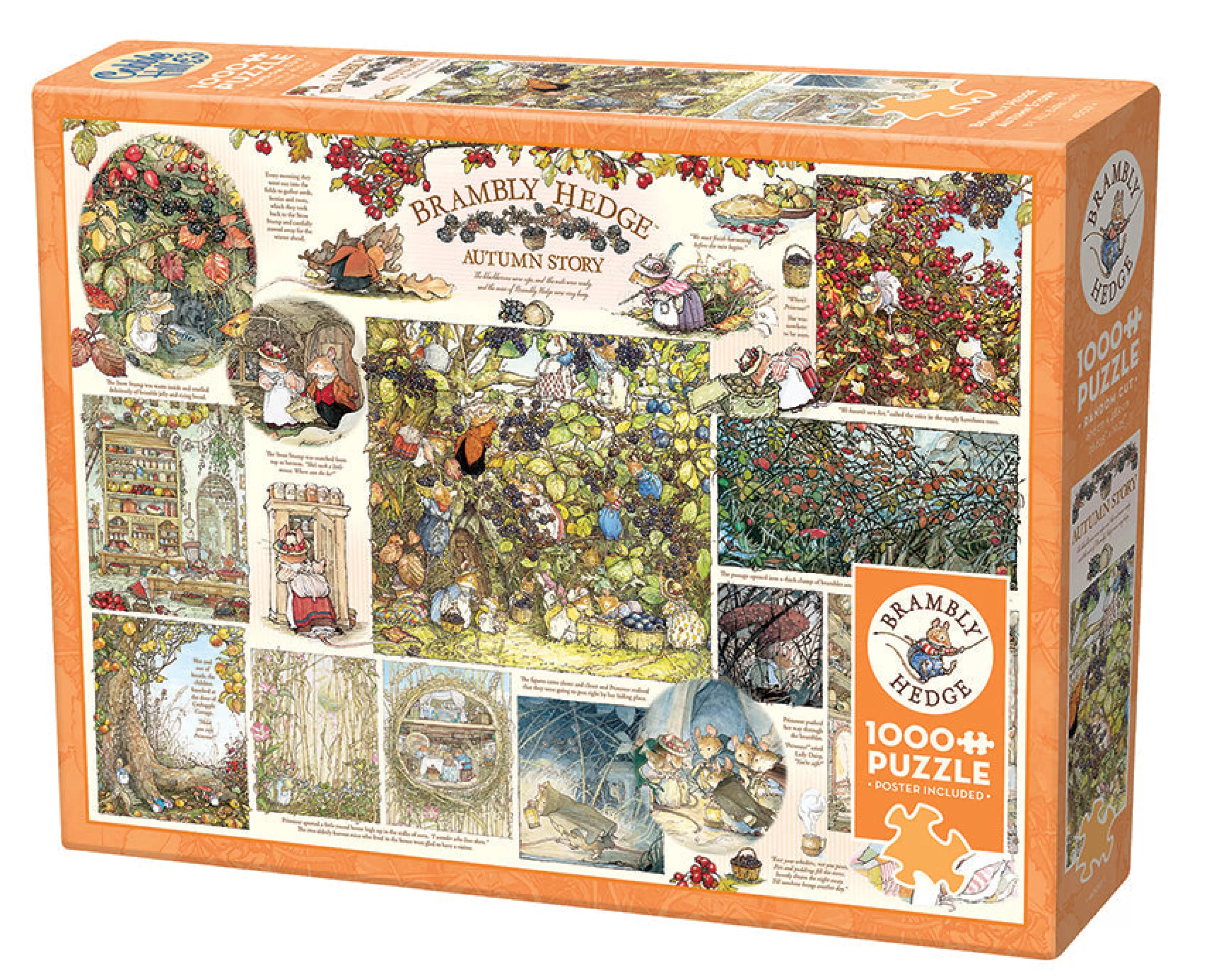 Nostalgia | Vintage^Cobble Hill Puzzles Brambly Hedge Autumn Story | 1000 Piece