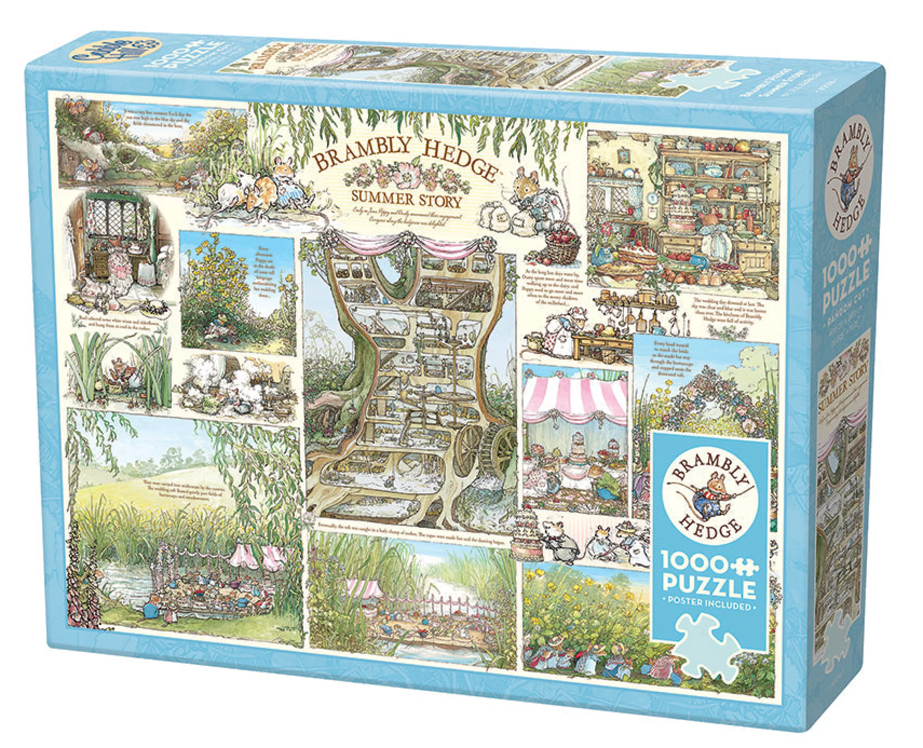 Nostalgia | Vintage^Cobble Hill Puzzles Brambly Hedge Summer Story | 1000 Piece