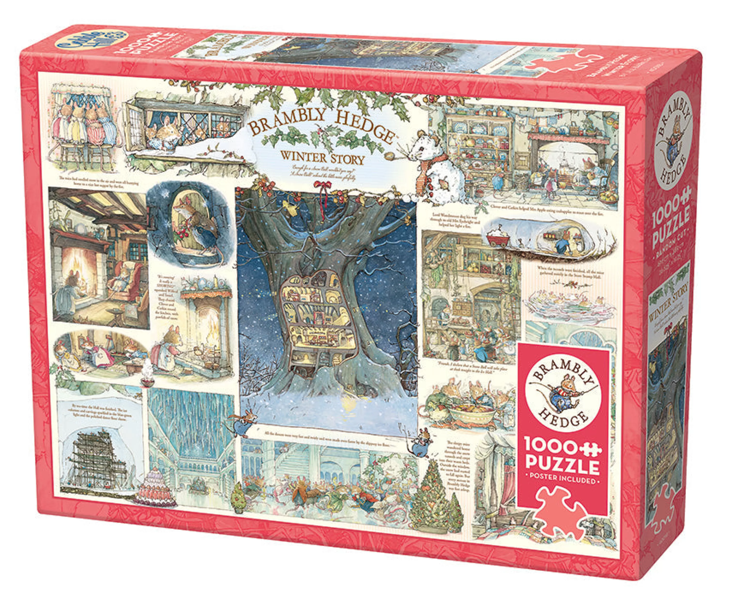 Nostalgia | Vintage^Cobble Hill Puzzles Brambly Hedge Winter Story | 1000 Piece