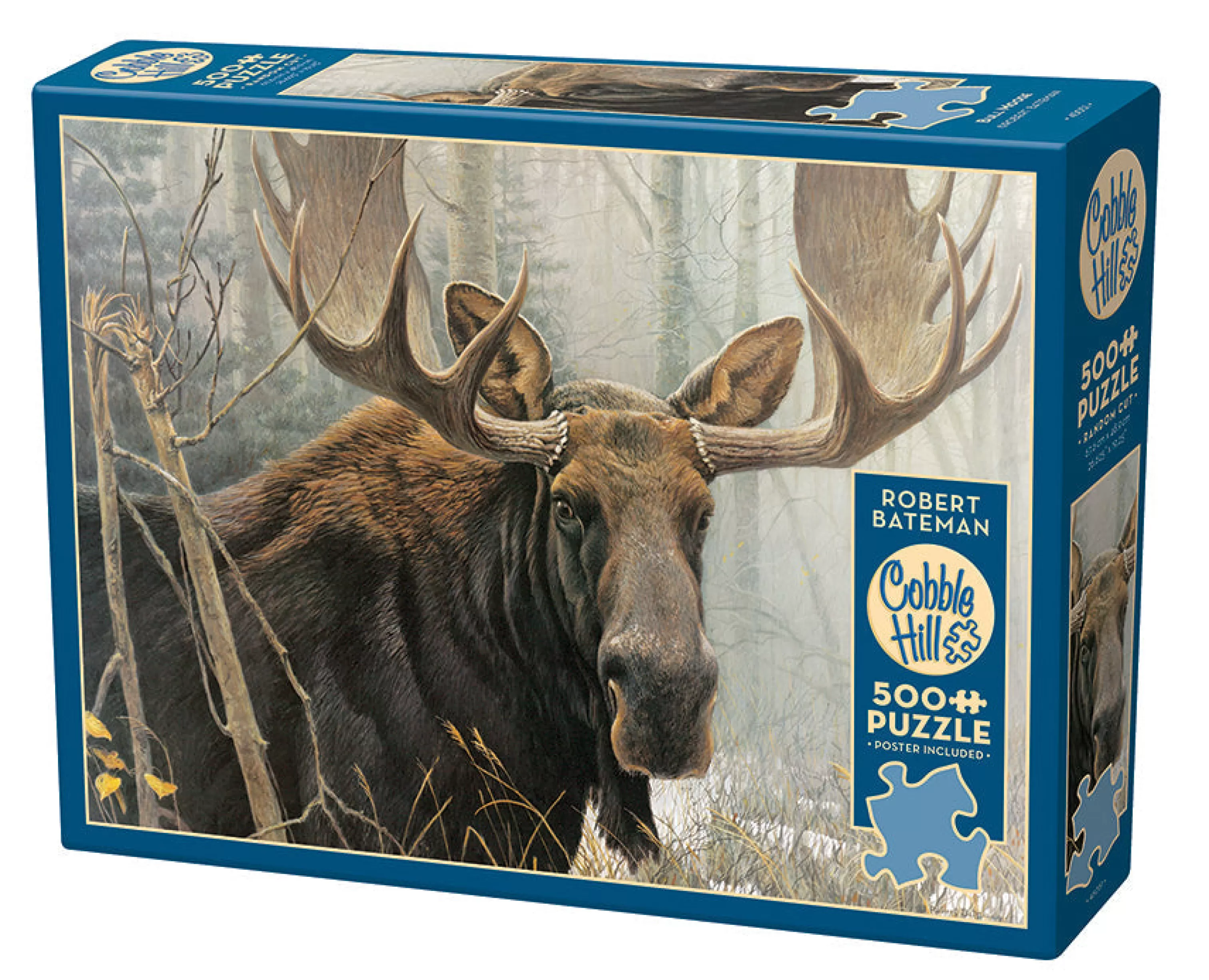 Mountainscape^Cobble Hill Puzzles Bull Moose | 500 Piece