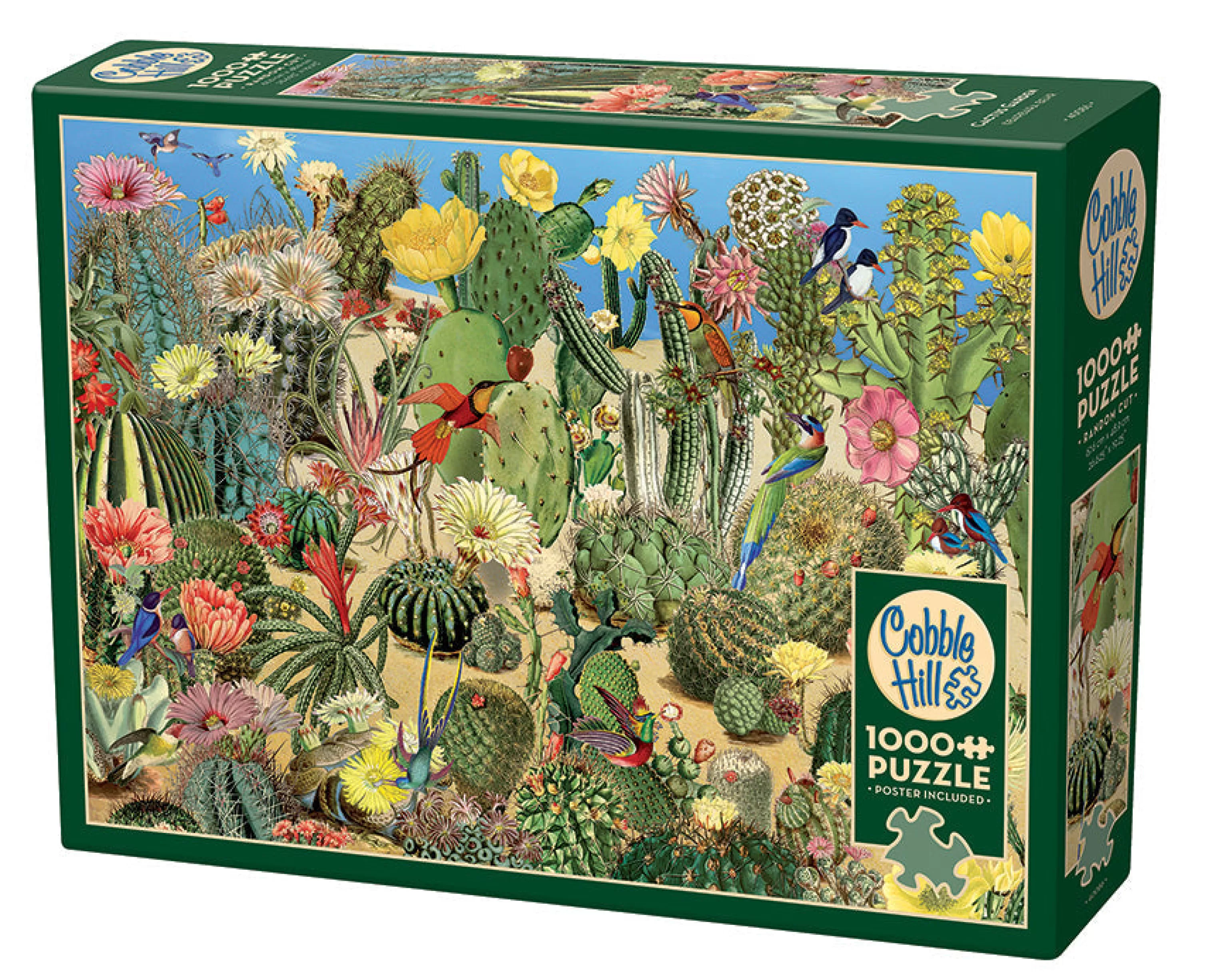 Flowers | Gardens^Cobble Hill Puzzles Cactus Garden | 1000 Piece