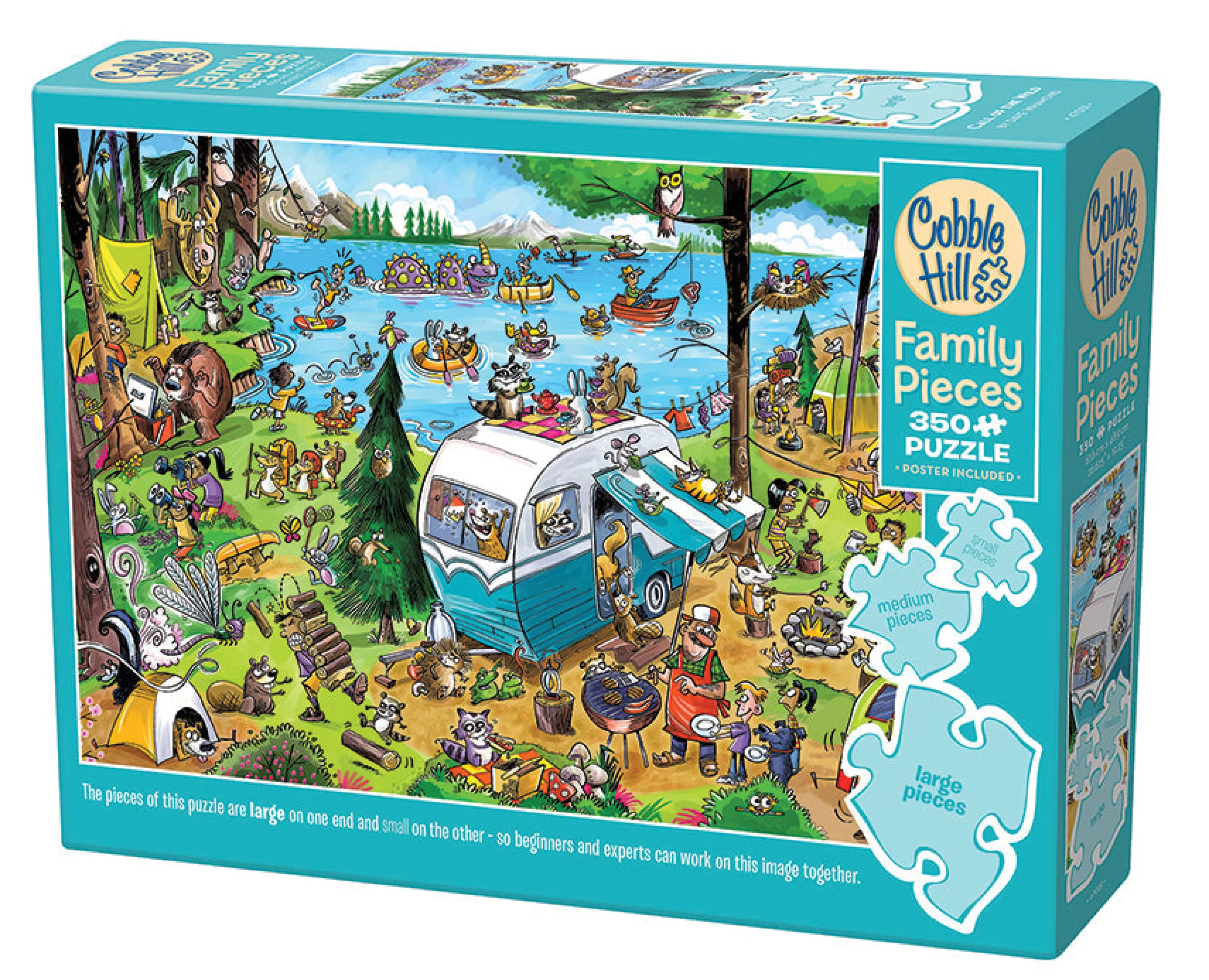 Cartoon^Cobble Hill Puzzles Call Of The Wild (Family) | Family Pieces 350