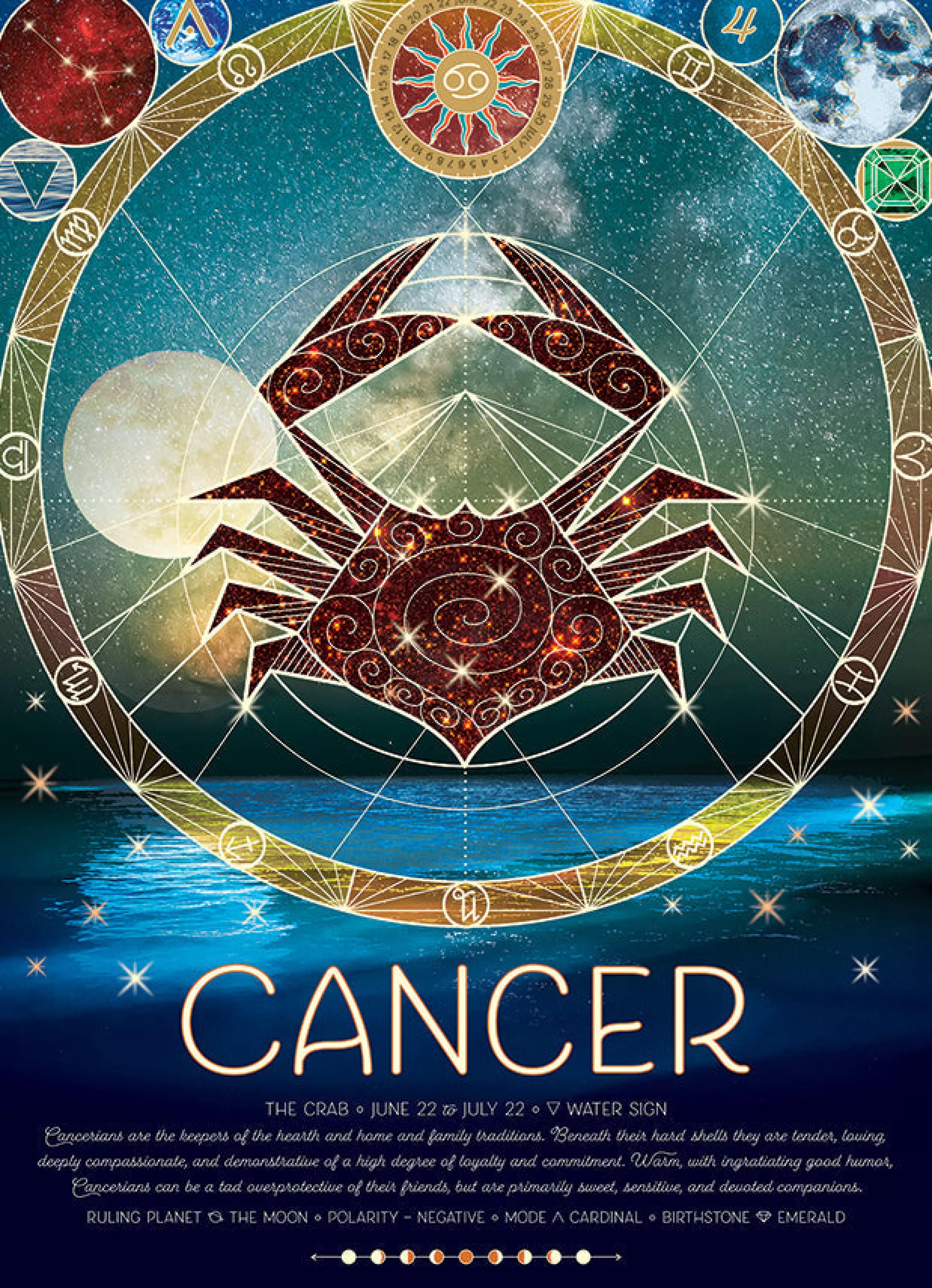 Zodiac^Cobble Hill Puzzles Cancer | 500 Piece