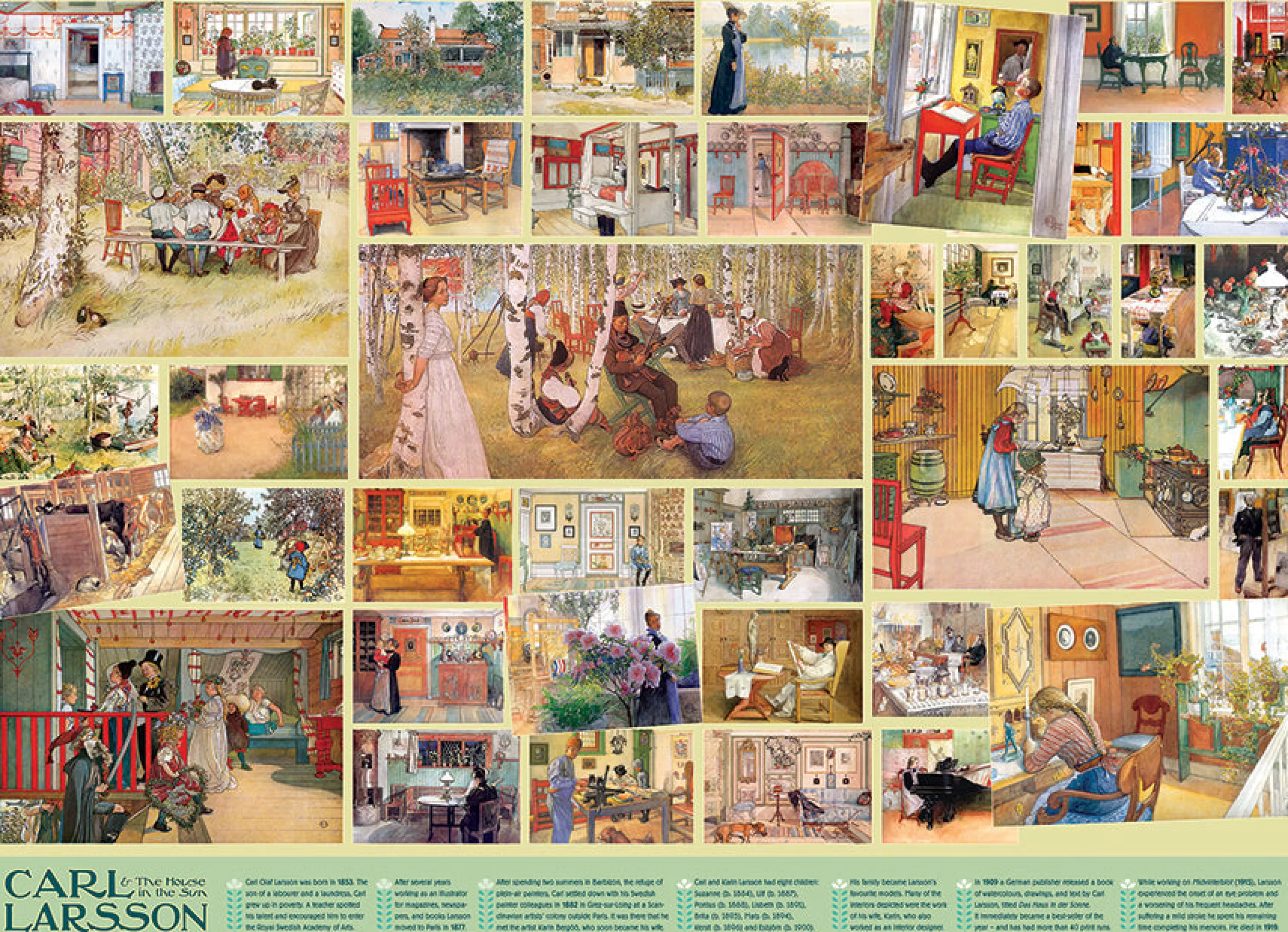 Fine Art^Cobble Hill Puzzles Carl Larsson | 1000 Piece