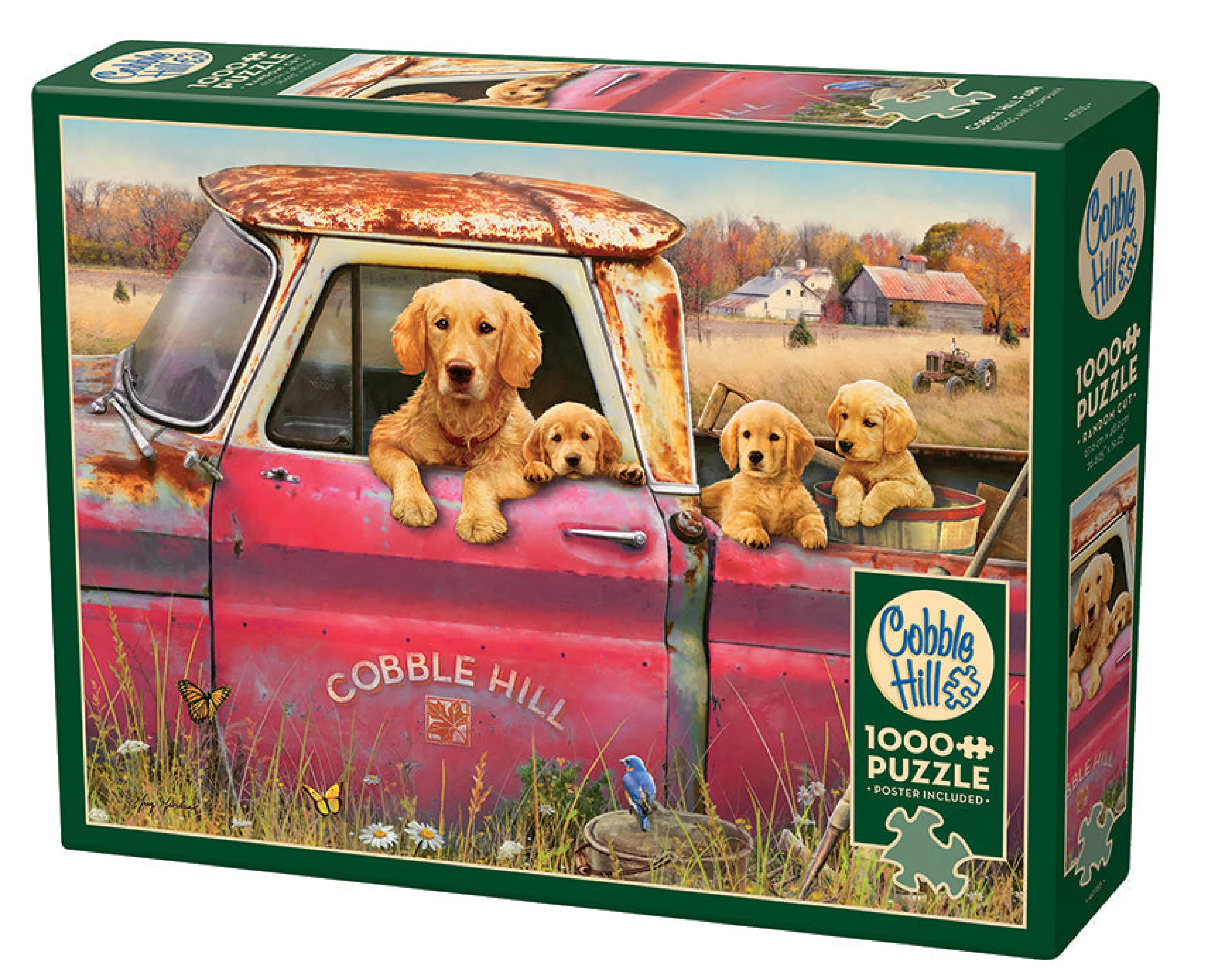 Nostalgia | Vintage^Cobble Hill Puzzles Cobble Hill Farm | 1000 Piece