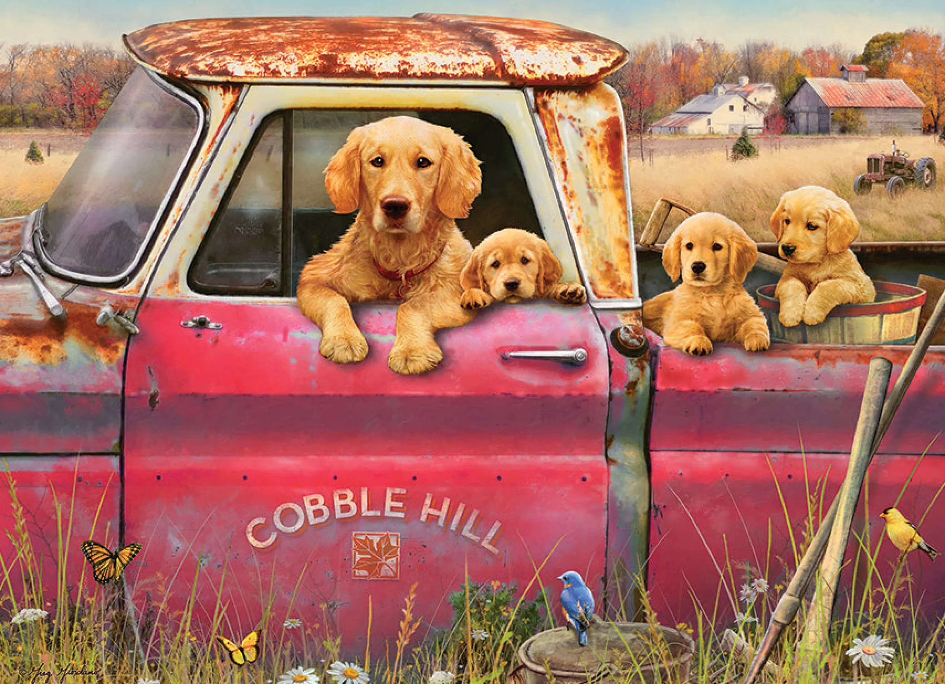 Nostalgia | Vintage^Cobble Hill Puzzles Cobble Hill Farm | 1000 Piece