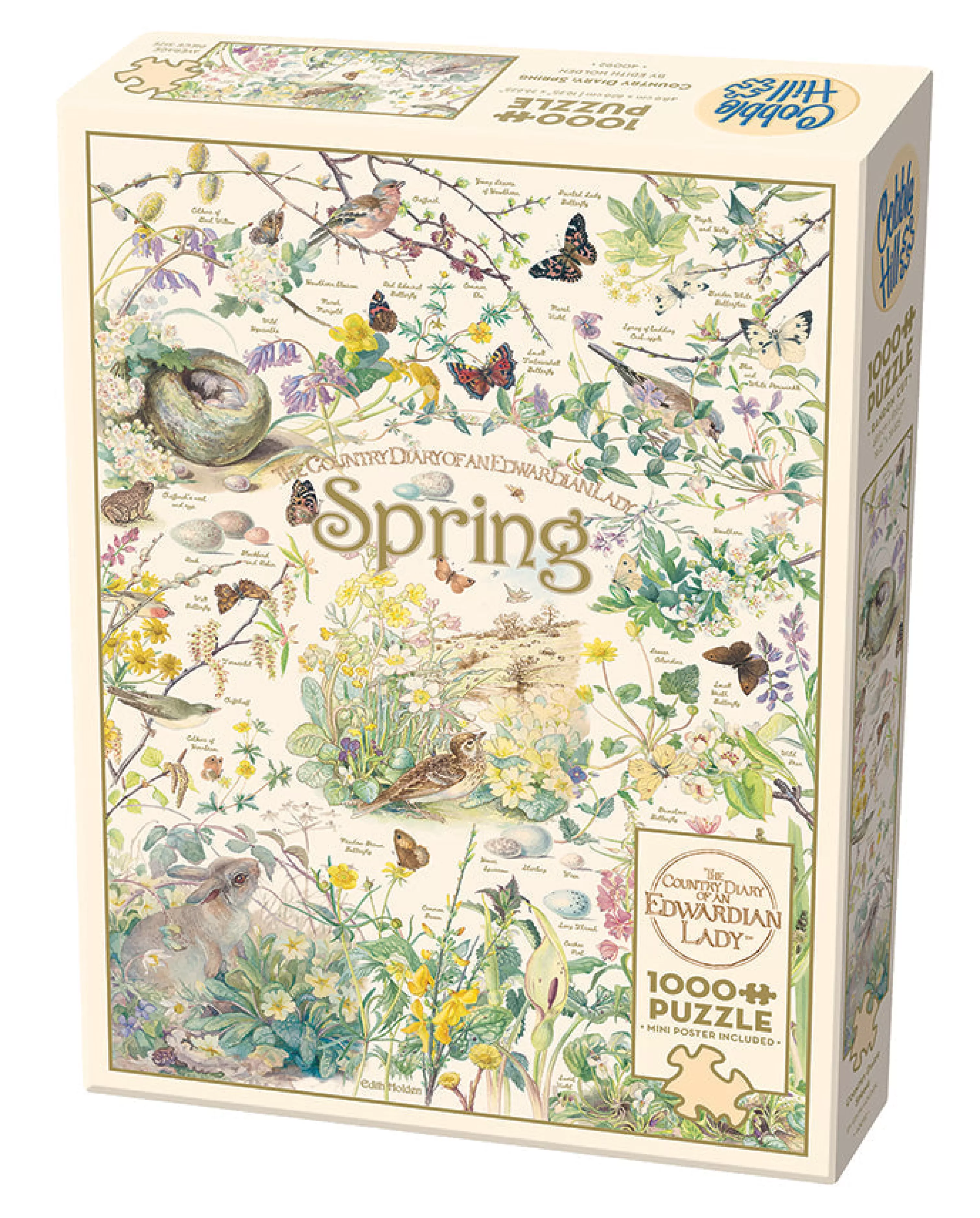 Birds^Cobble Hill Puzzles Country Diary: Spring | 1000 Piece