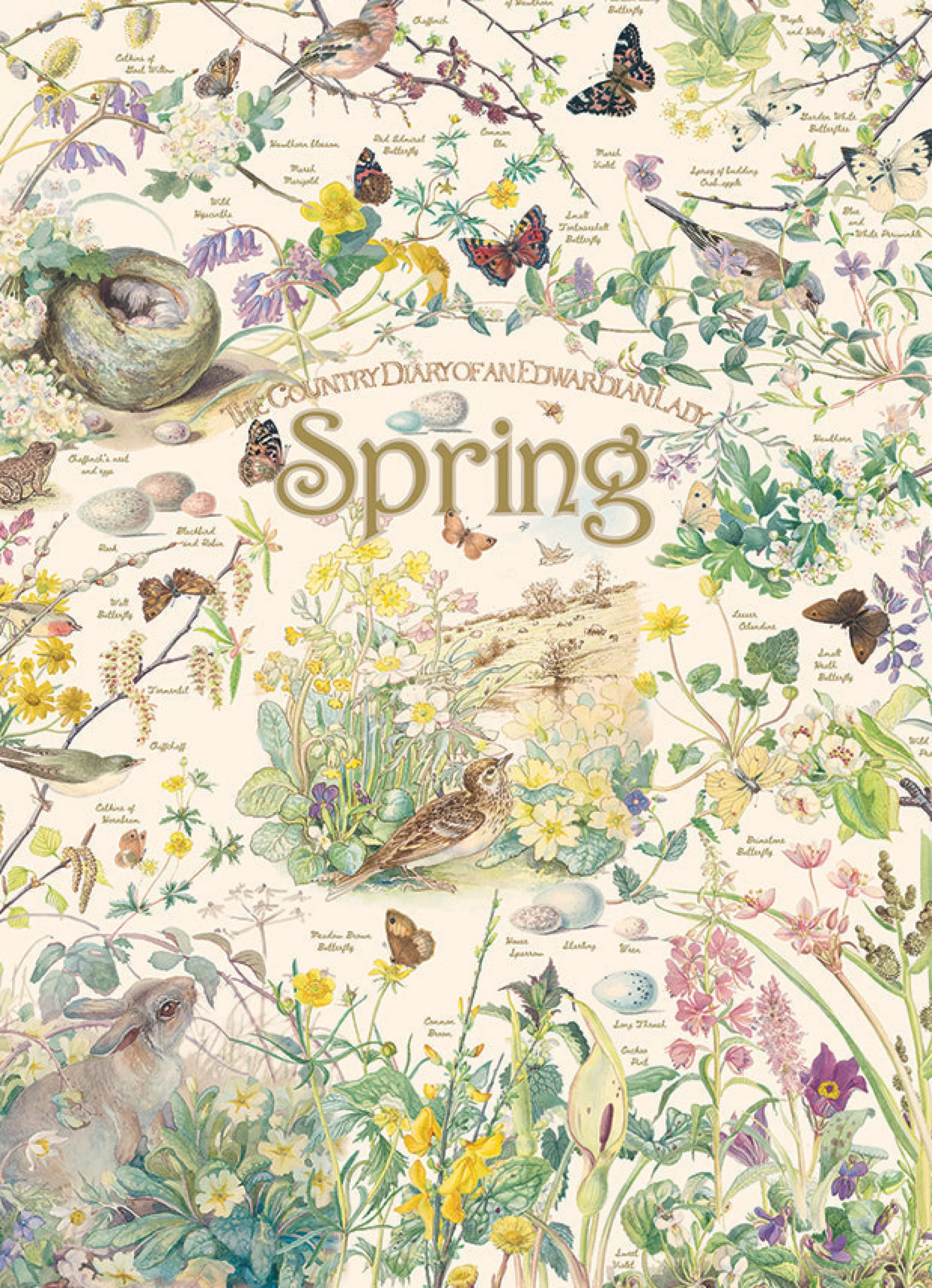 Books^Cobble Hill Puzzles Country Diary: Spring | 1000 Piece