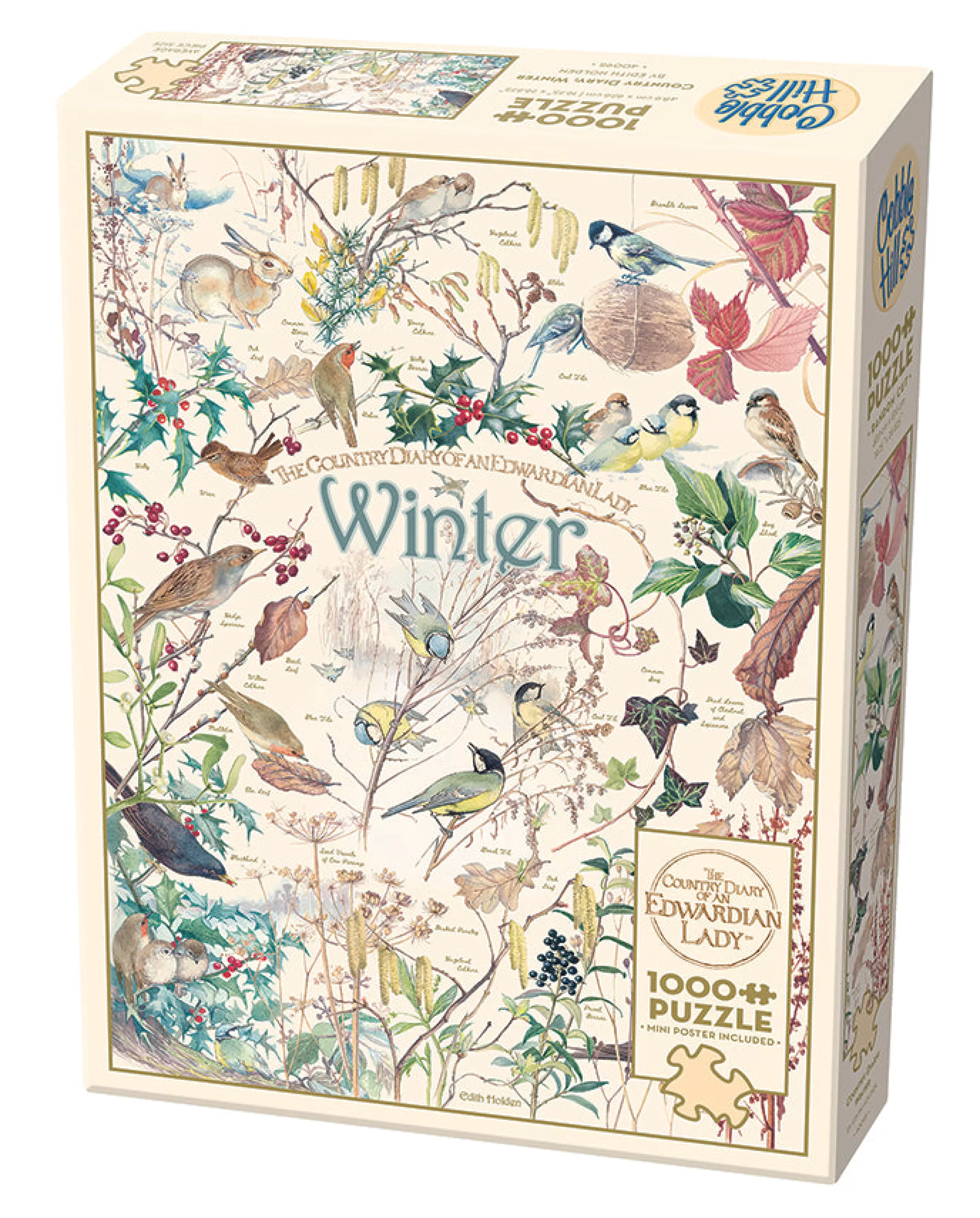 Birds^Cobble Hill Puzzles Country Diary: Winter | 1000 Piece