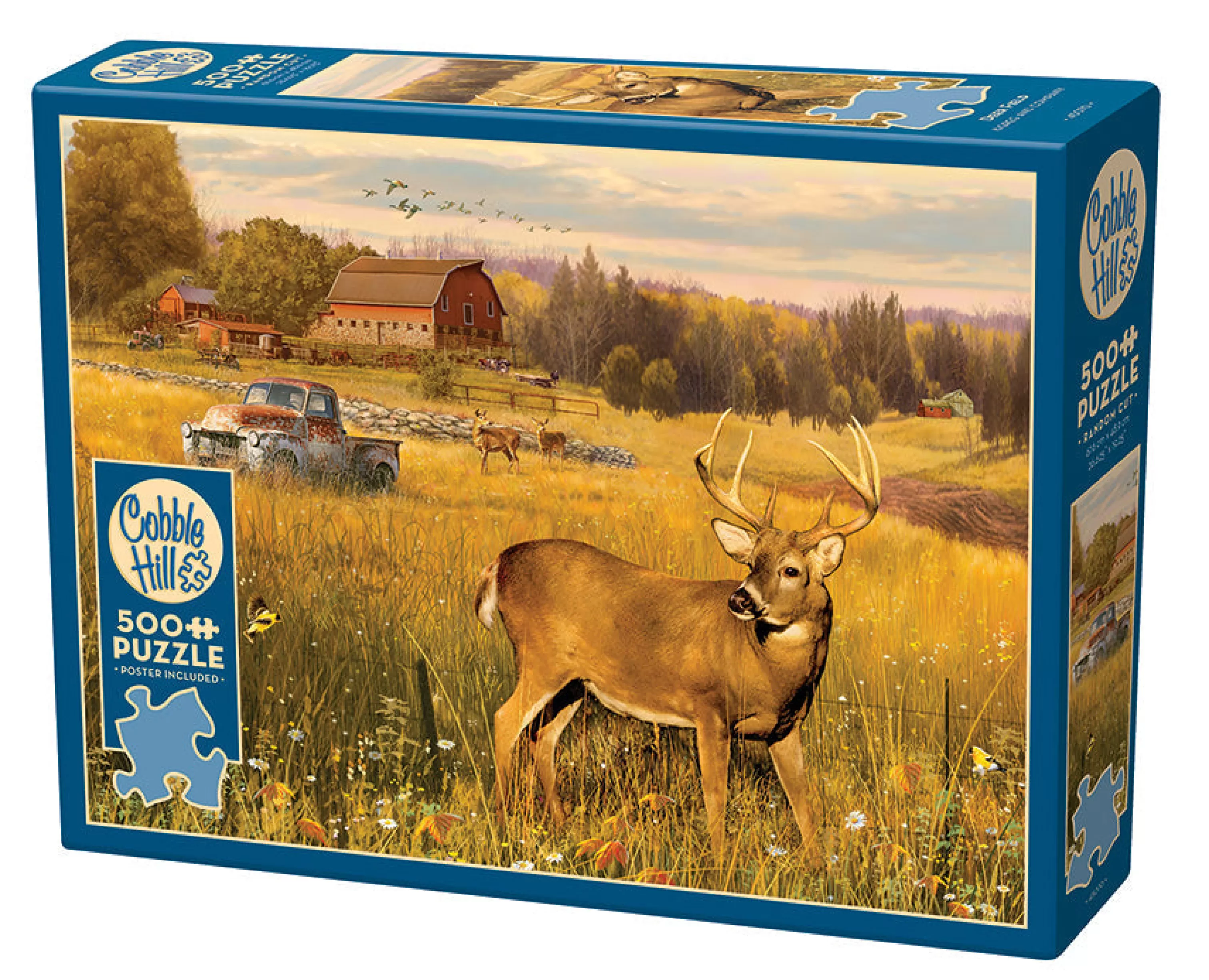 Wildlife^Cobble Hill Puzzles Deer Field | 500 Piece