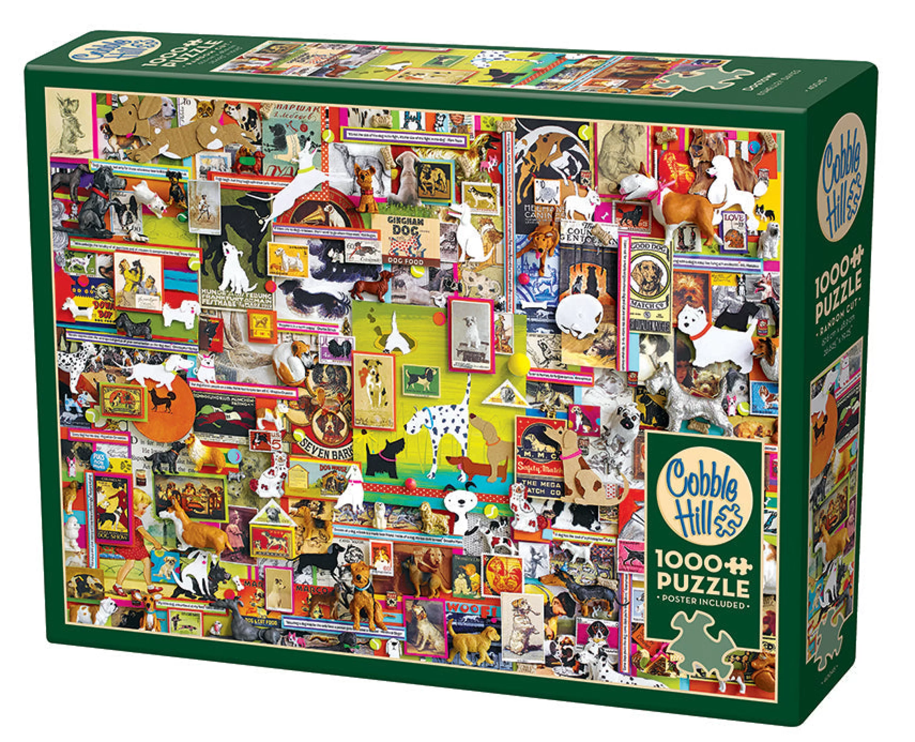 Dogs^Cobble Hill Puzzles Dogtown | 1000 Piece