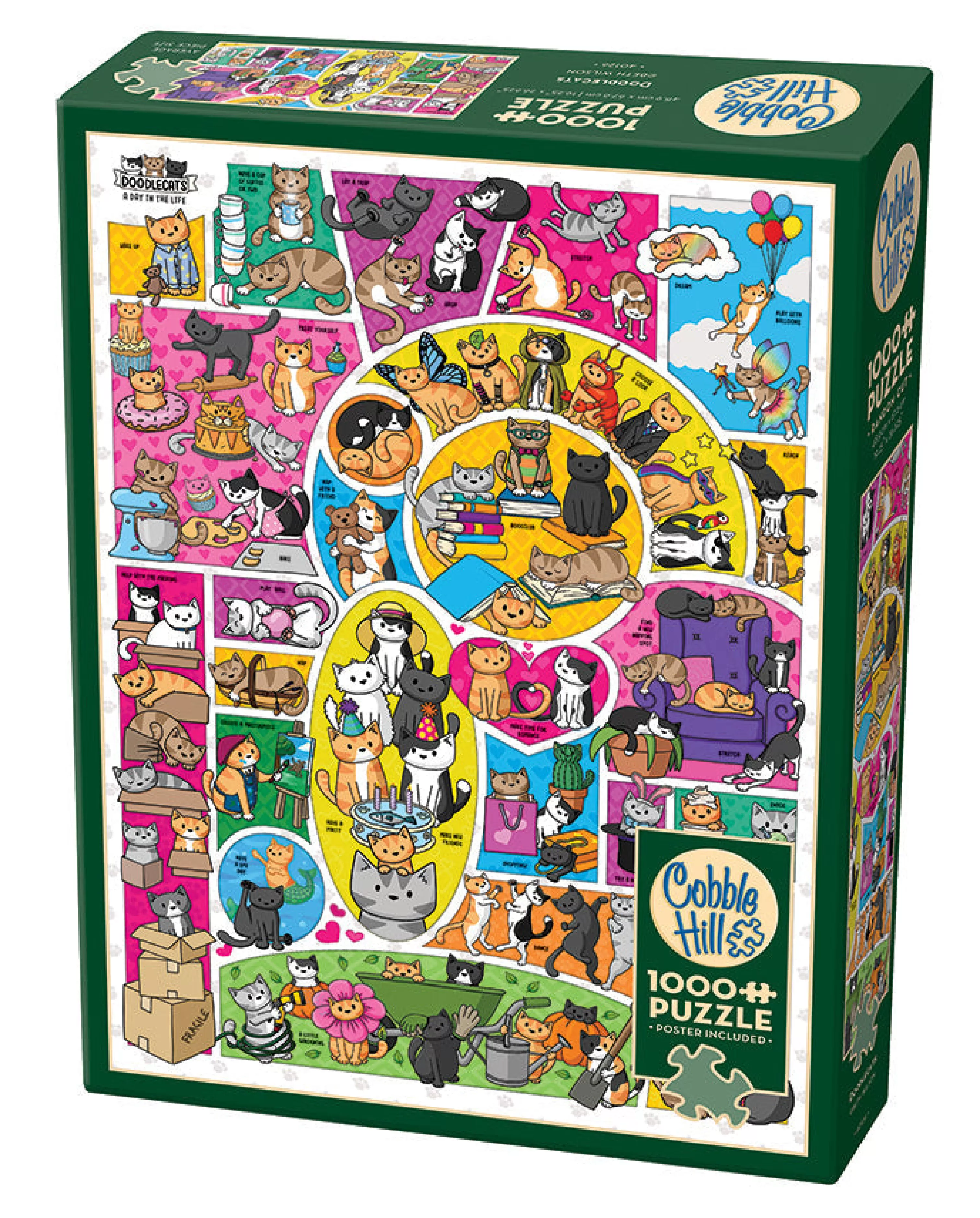 Cartoon^Cobble Hill Puzzles Doodlecats | 1000 Piece