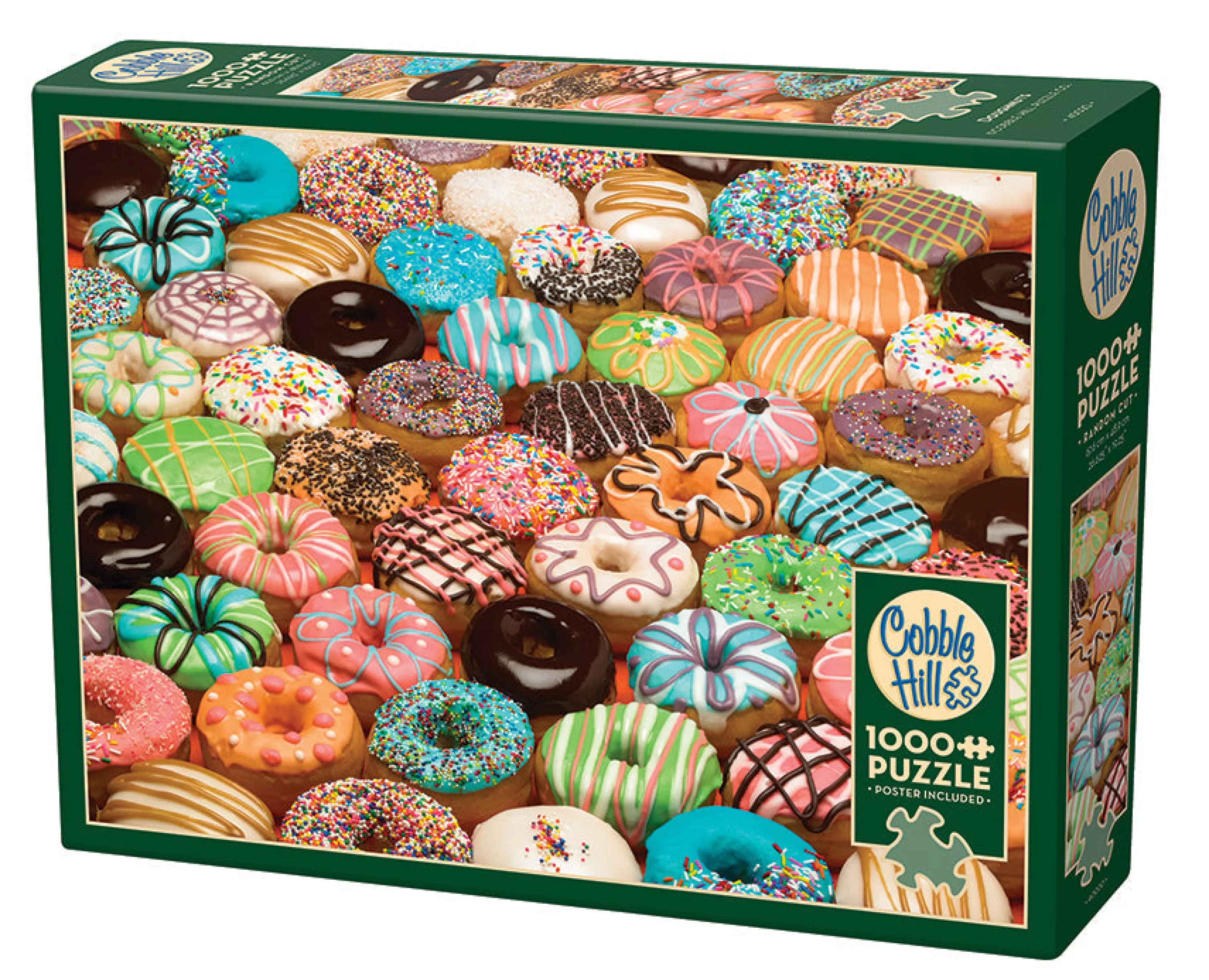 Truly Original Puzzles (Top)^Cobble Hill Puzzles Doughnuts | 1000 Piece