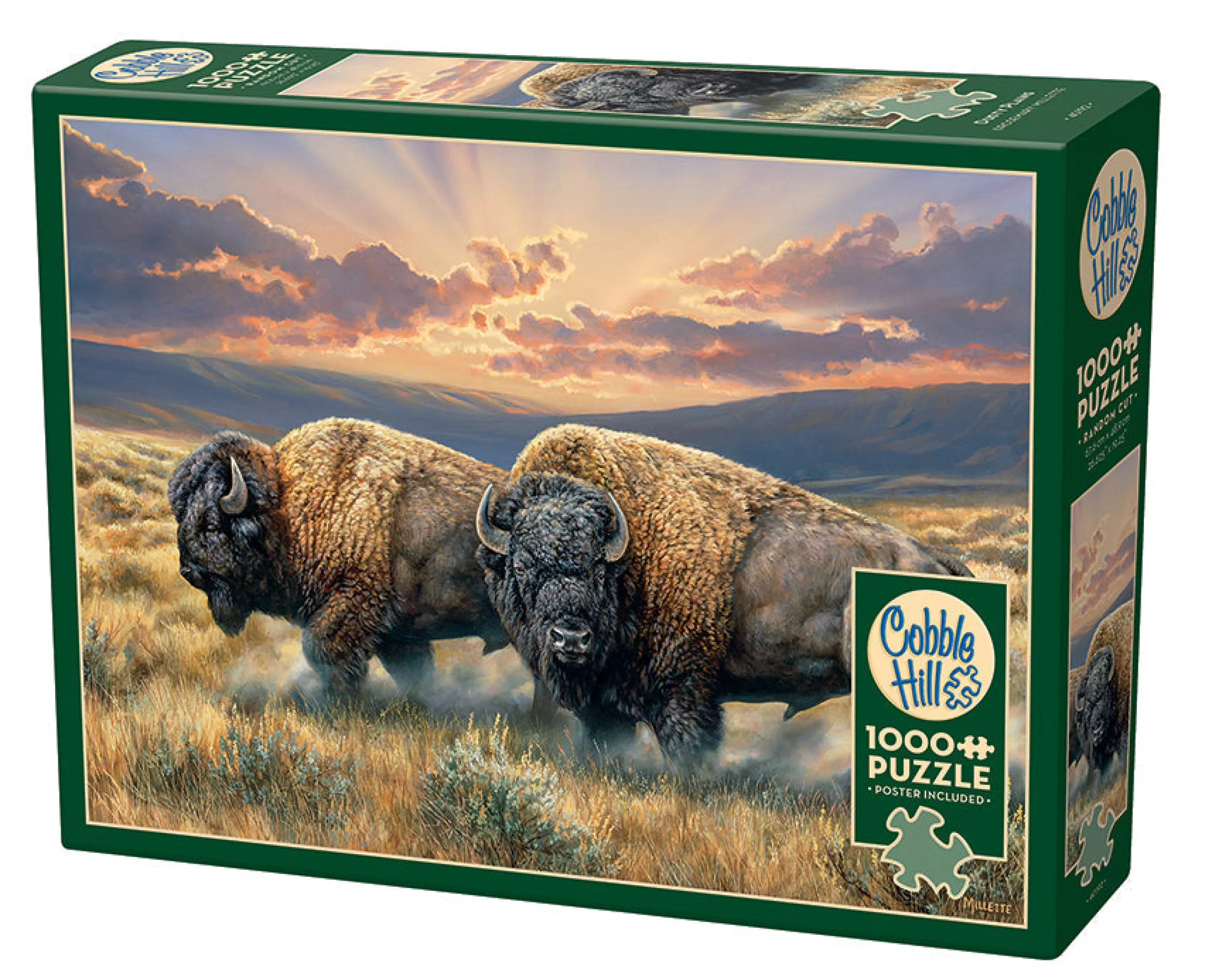 Wildlife^Cobble Hill Puzzles Dusty Plains | 1000 Piece