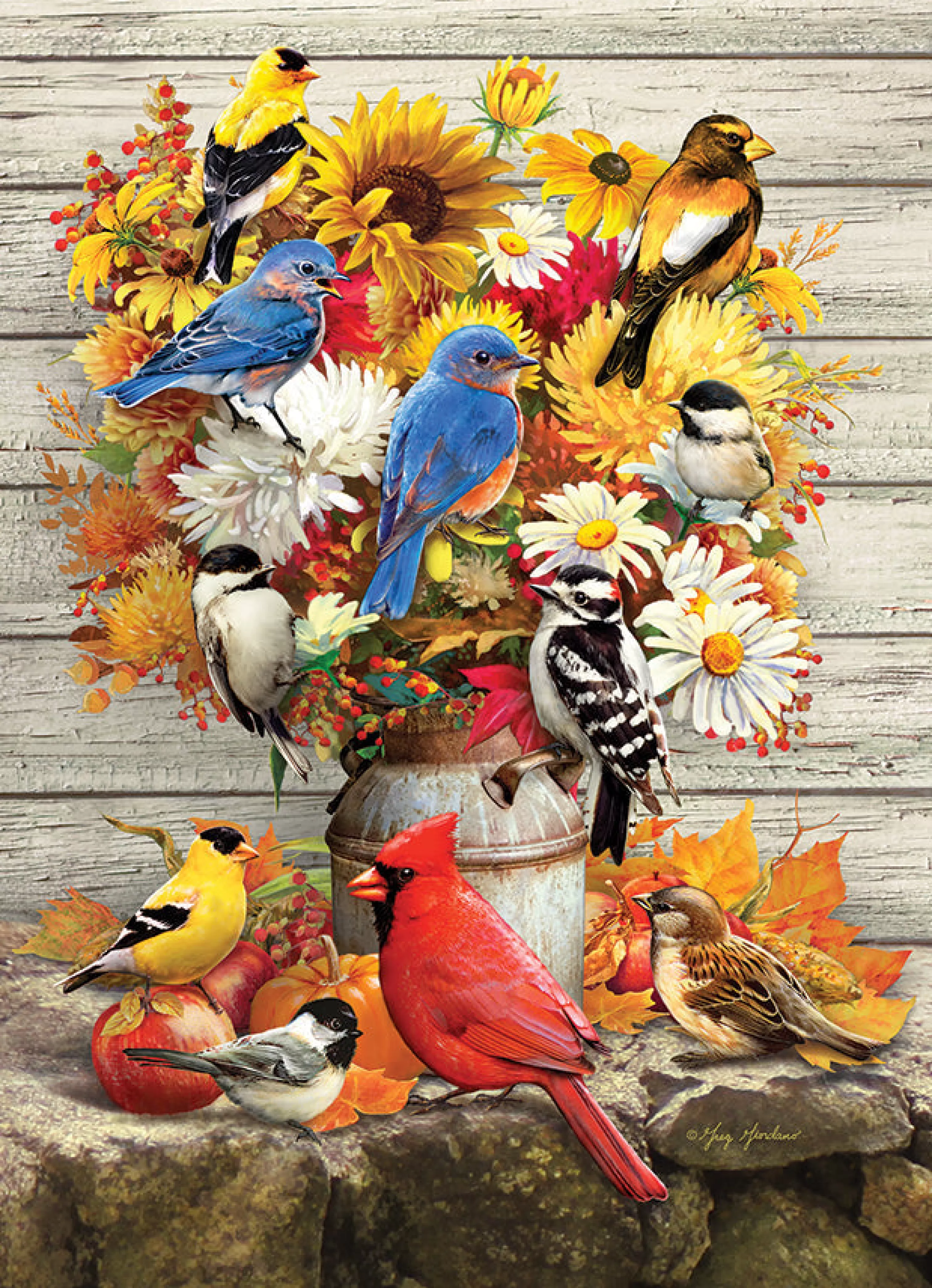 Birds^Cobble Hill Puzzles Fall Harvest | 500 Piece