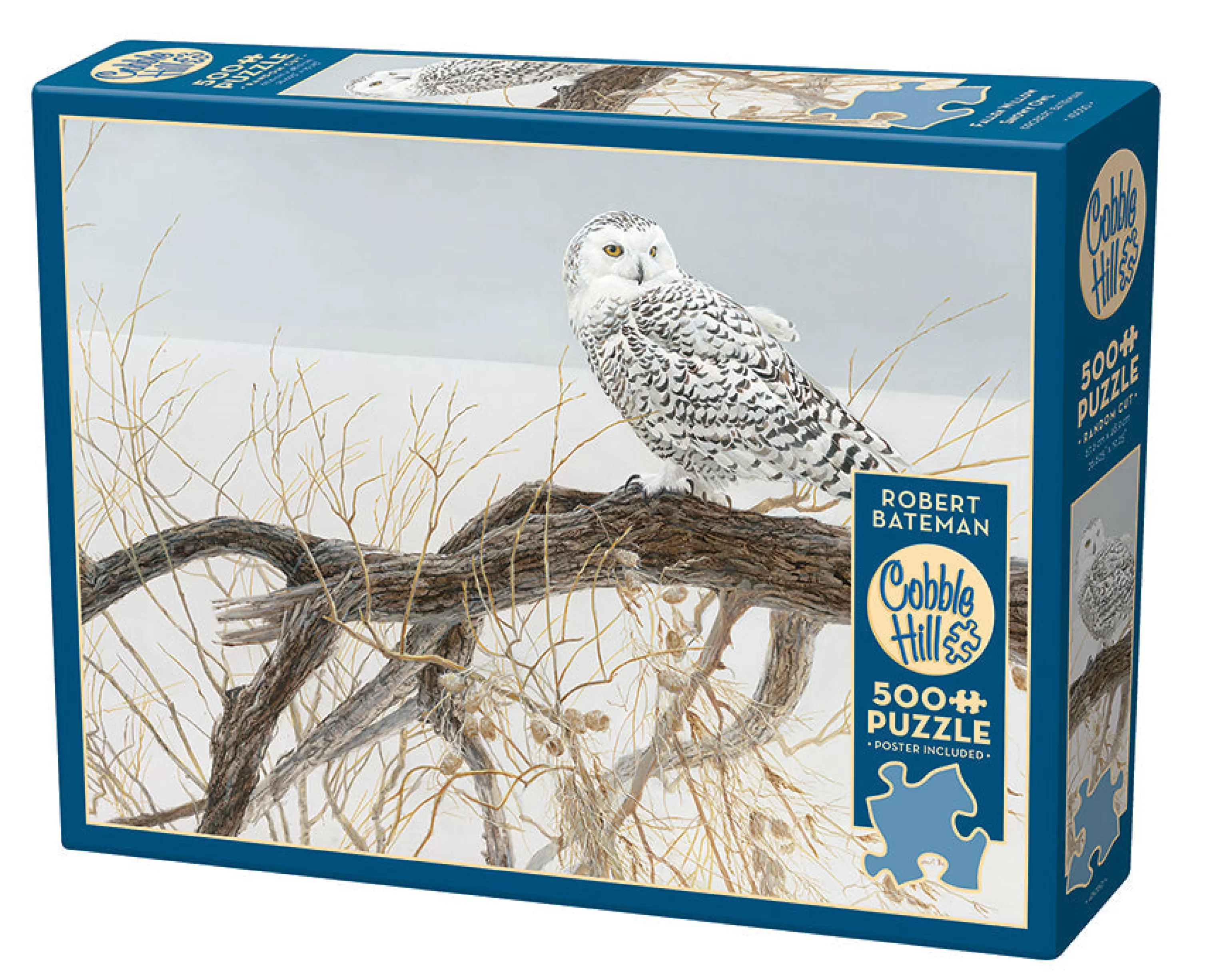 Wildlife^Cobble Hill Puzzles Fallen Willow - Snowy Owl | 500 Piece