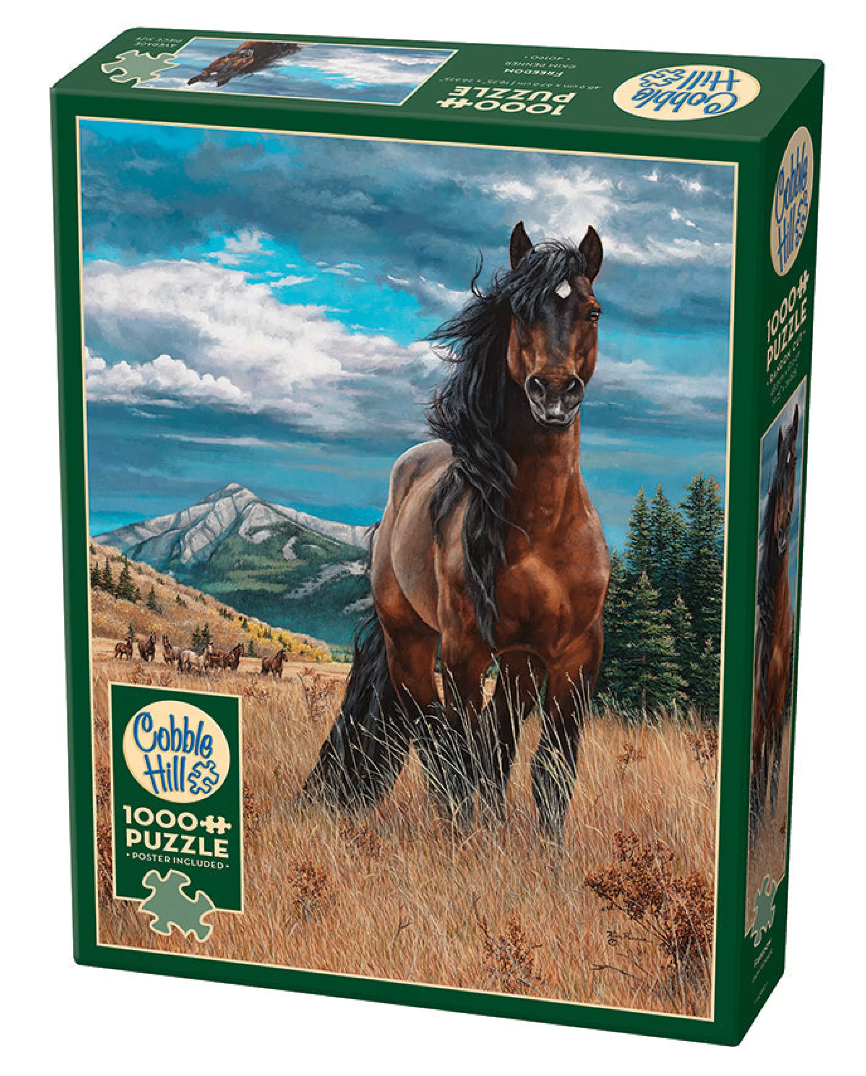 Horses^Cobble Hill Puzzles Freedom | 1000 Piece