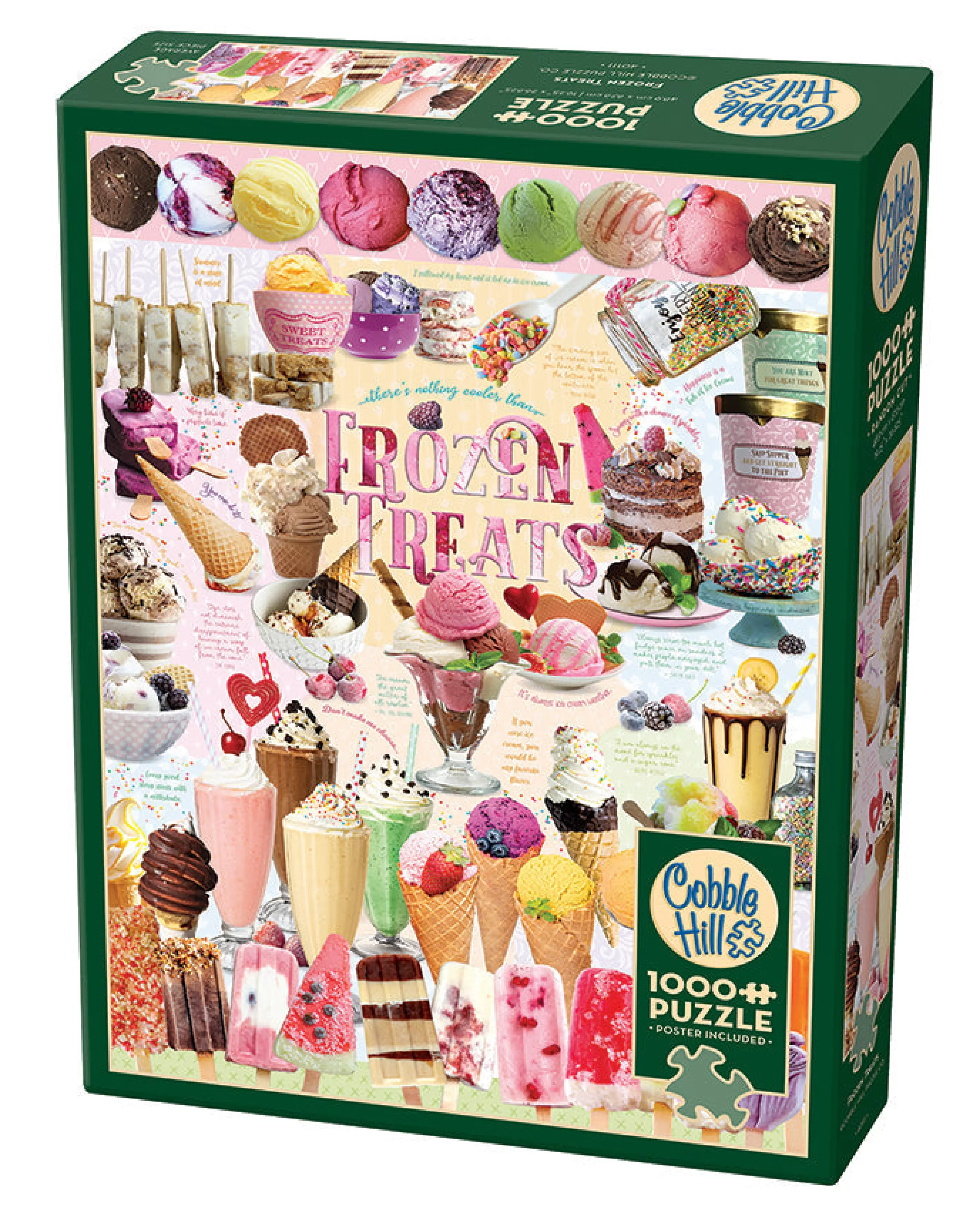 Sweet Time Series^Cobble Hill Puzzles Frozen Treats | 1000 Piece