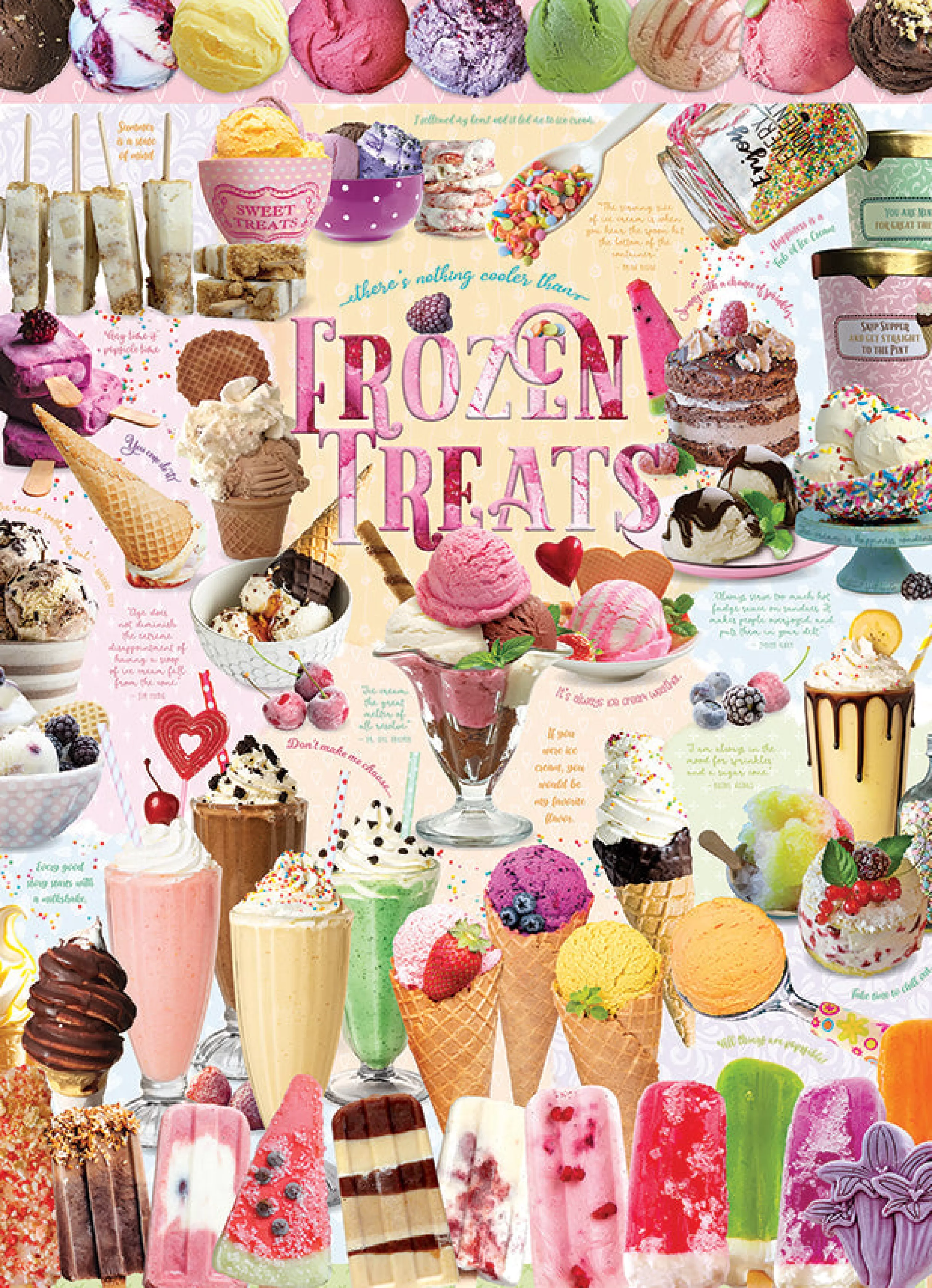 Sweet Time Series^Cobble Hill Puzzles Frozen Treats | 1000 Piece