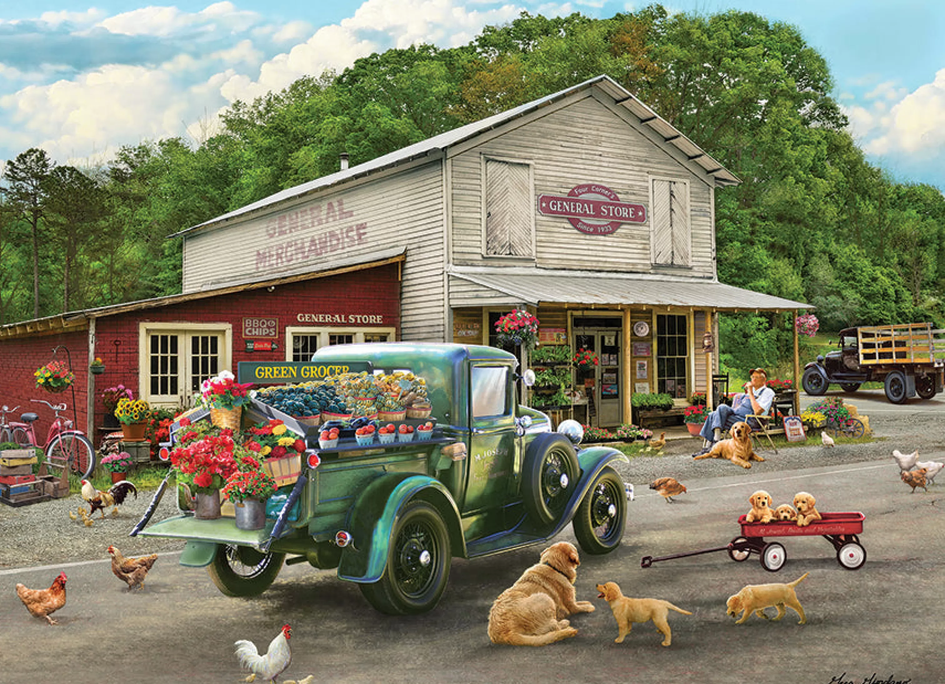 Farm^Cobble Hill Puzzles General Store | 1000 Piece