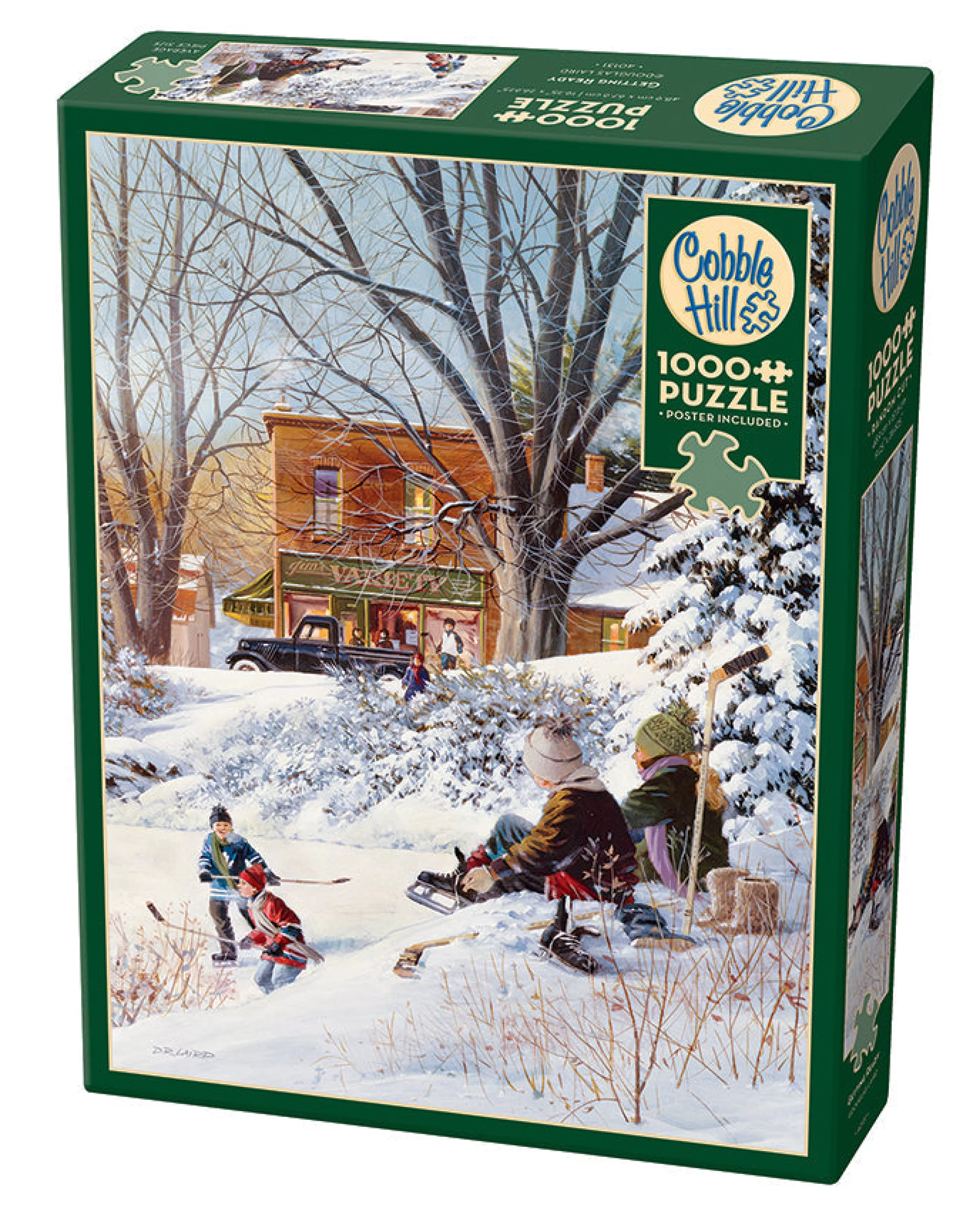 Winter^Cobble Hill Puzzles Getting Ready | 1000 Piece