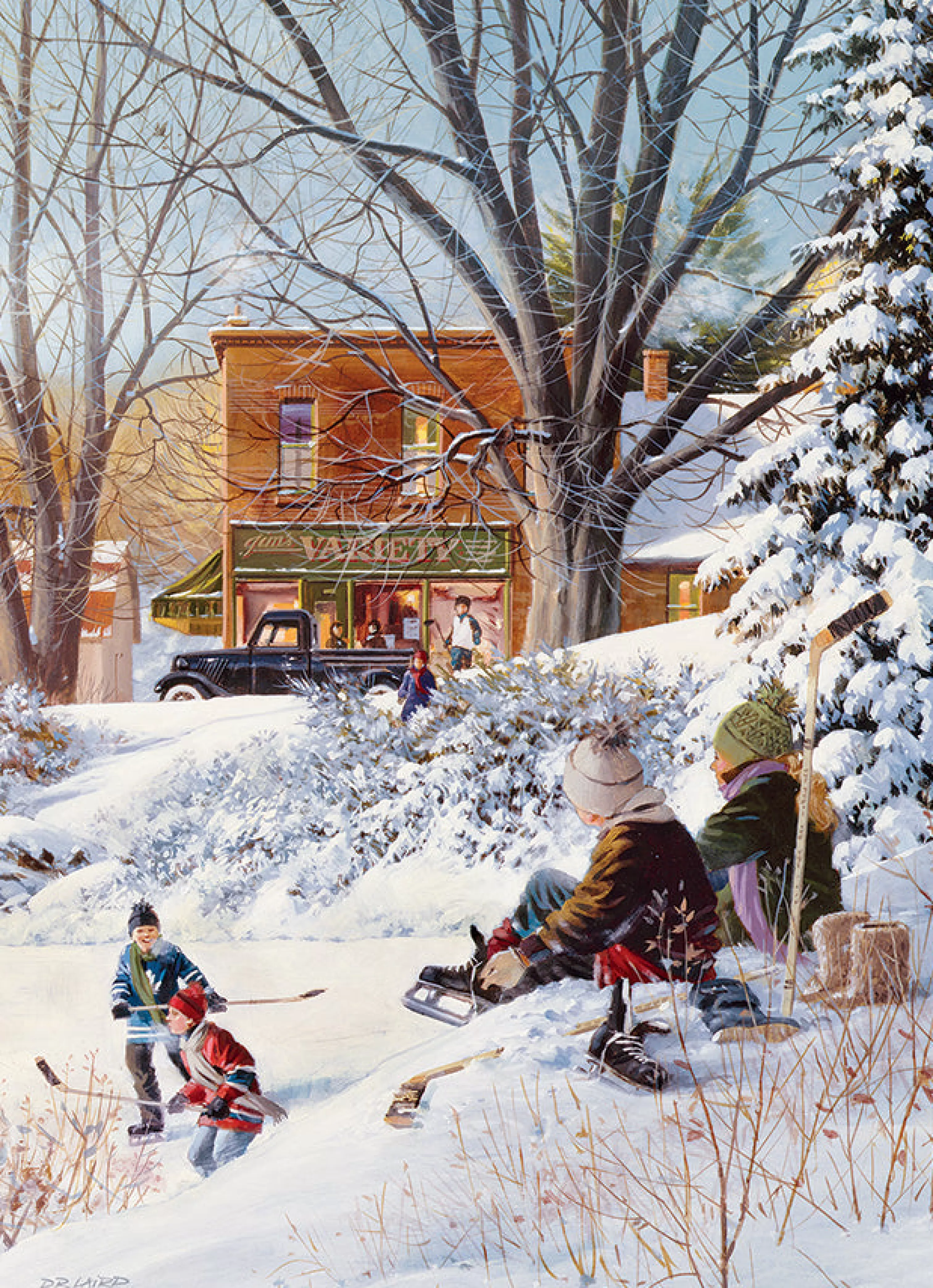 Winter^Cobble Hill Puzzles Getting Ready | 1000 Piece