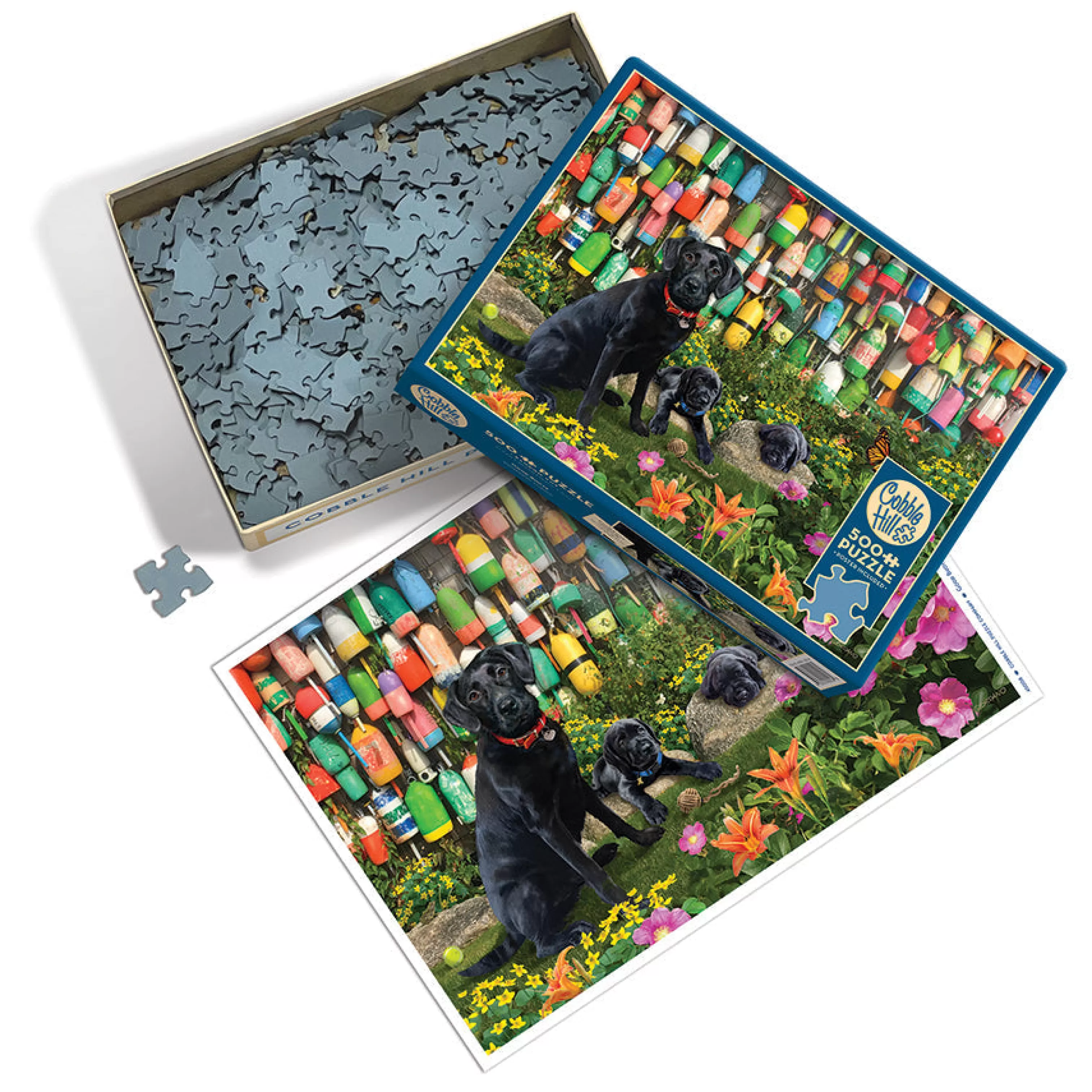 Dogs^Cobble Hill Puzzles Good Buoys | 500 Piece