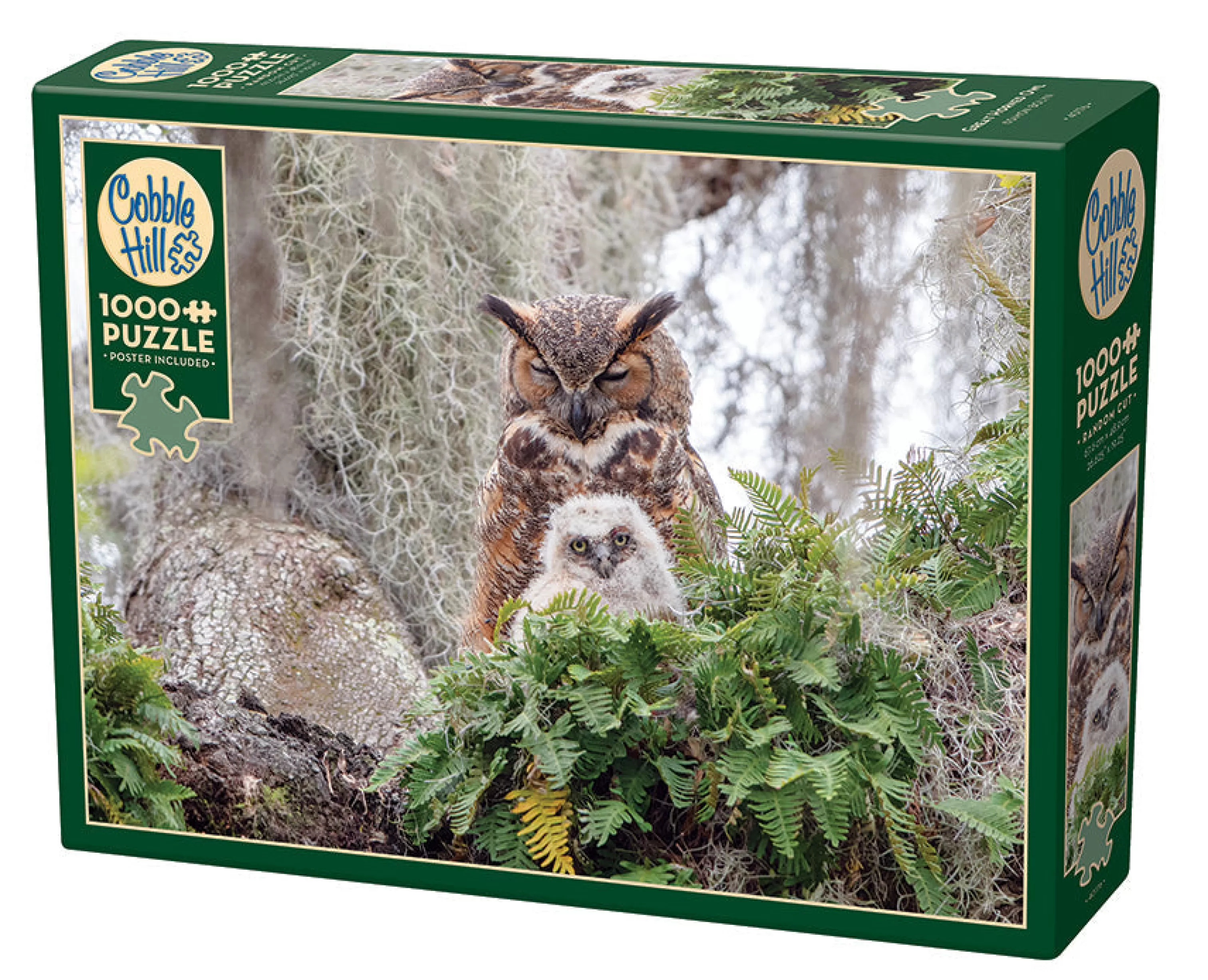 Mountainscape^Cobble Hill Puzzles Great Horned Owl | 1000 Piece