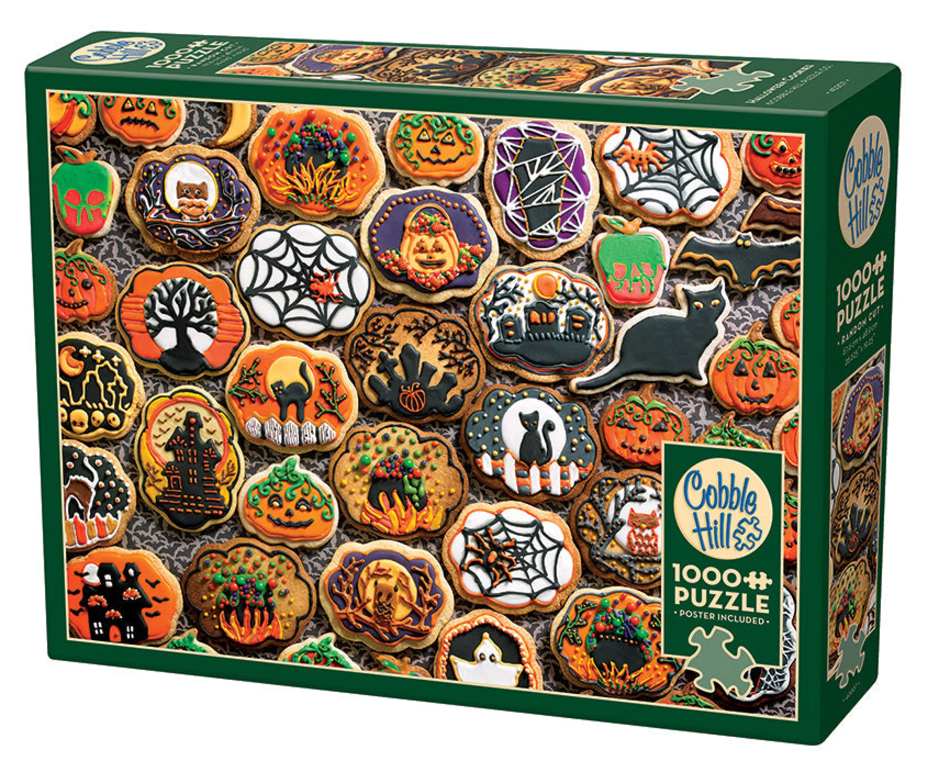 Truly Original Puzzles (Top)^Cobble Hill Puzzles Halloween Cookies | 1000 Piece