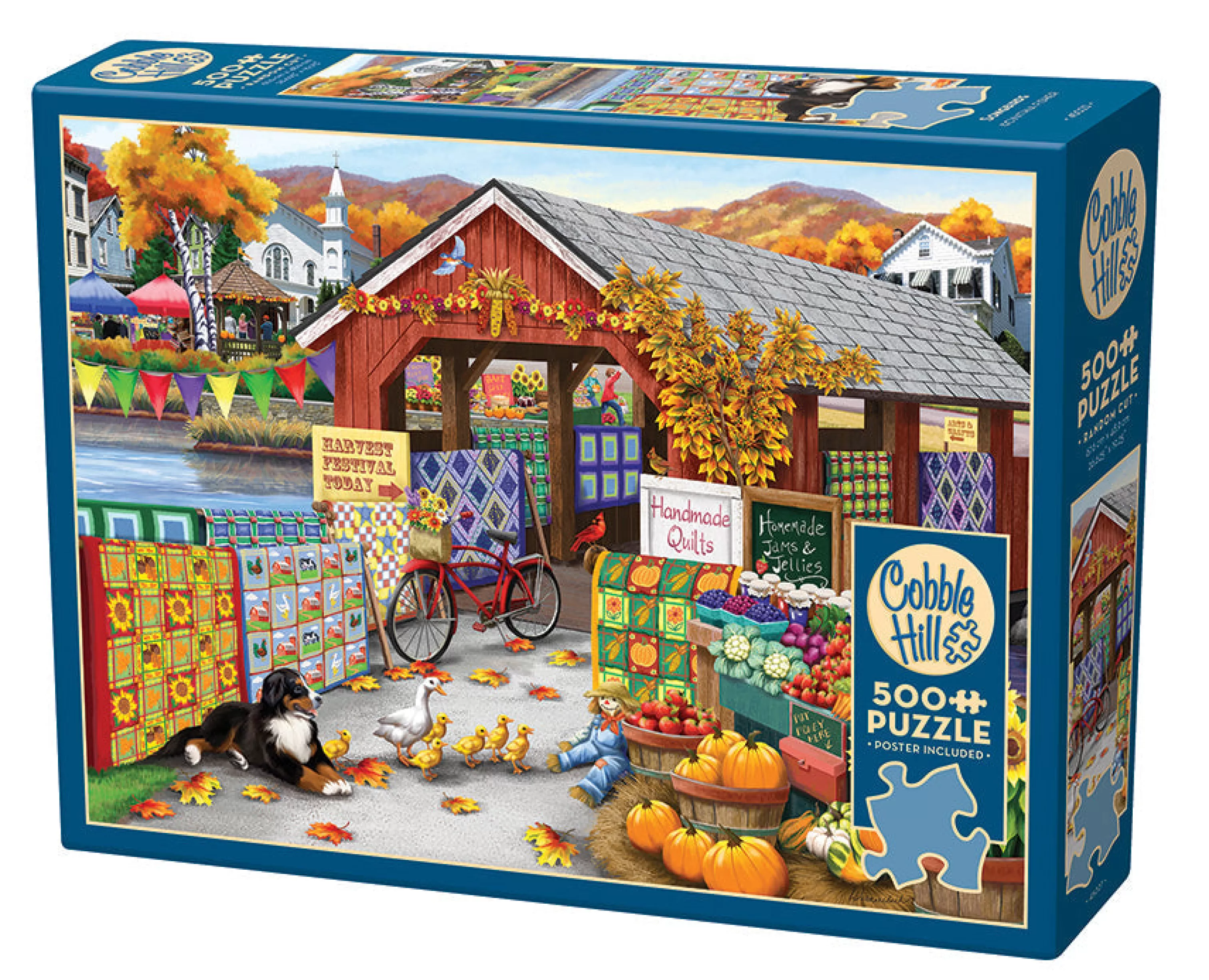 Autumn | Fall^Cobble Hill Puzzles Harvest Festival | 500 Piece