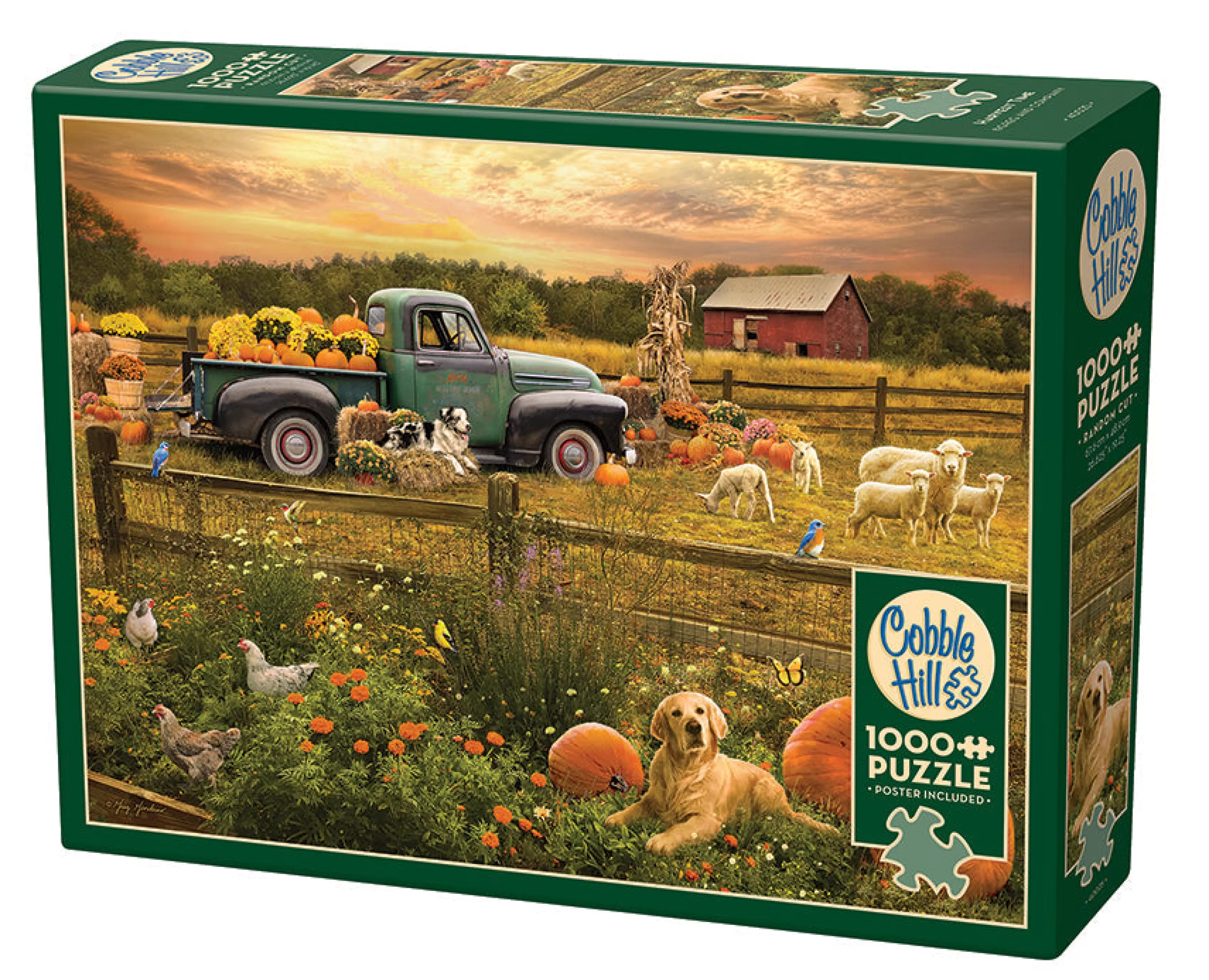 Halloween^Cobble Hill Puzzles Harvest Time | 1000 Piece