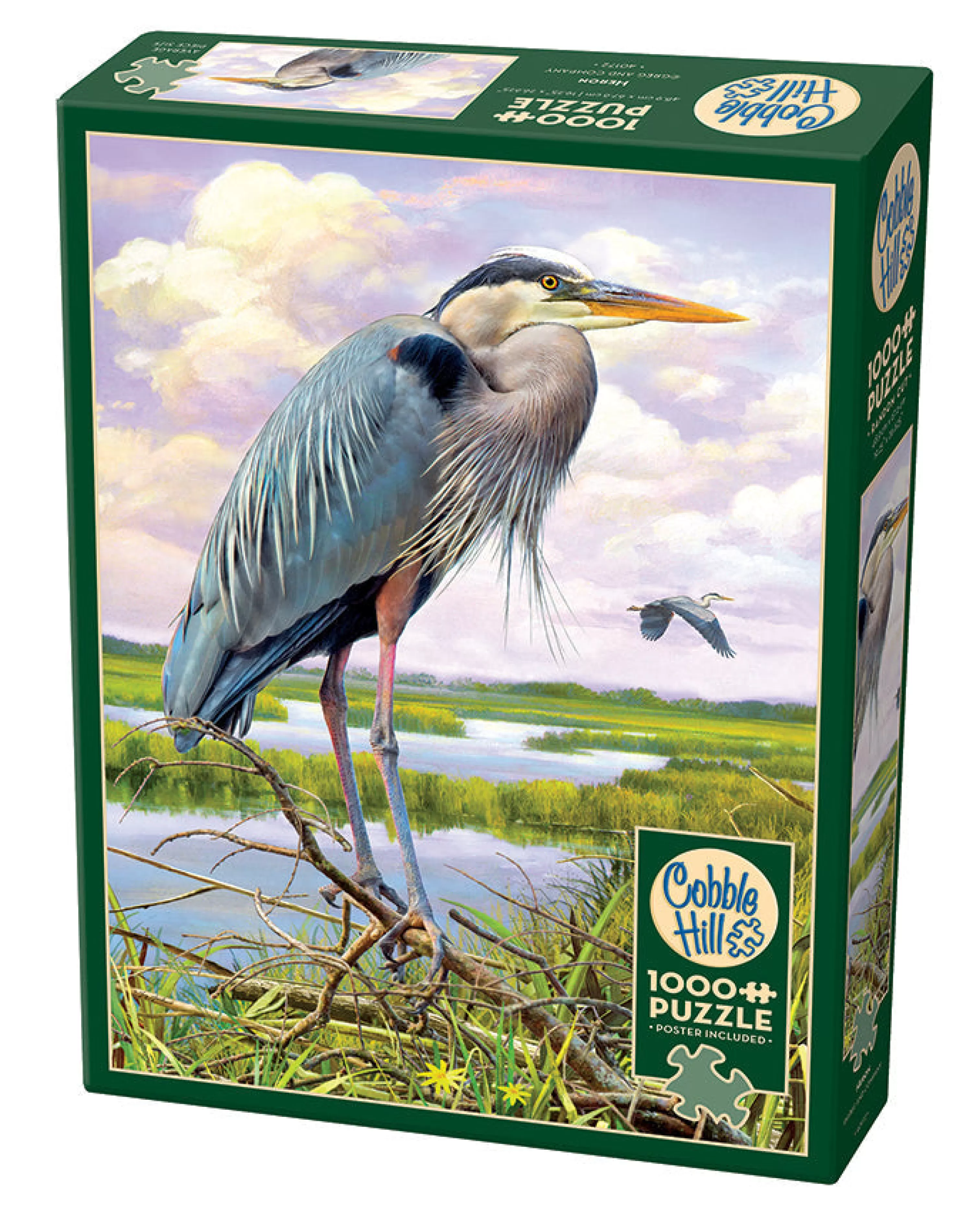 Birds^Cobble Hill Puzzles Heron | 1000 Piece