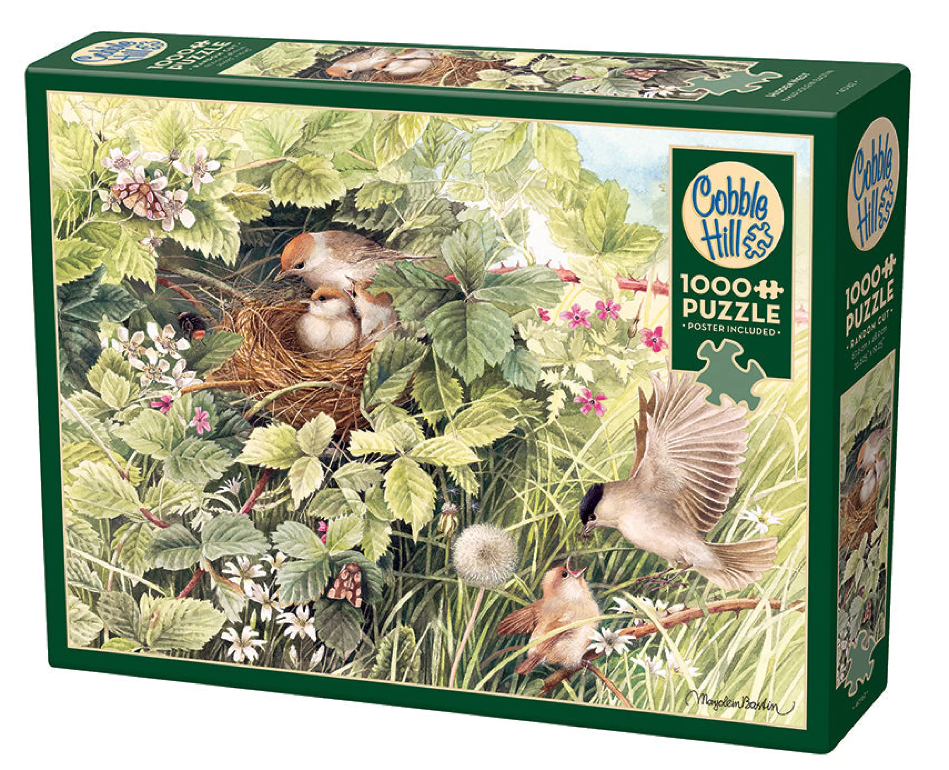 Flowers | Gardens^Cobble Hill Puzzles Hidden Nest | 1000 Piece