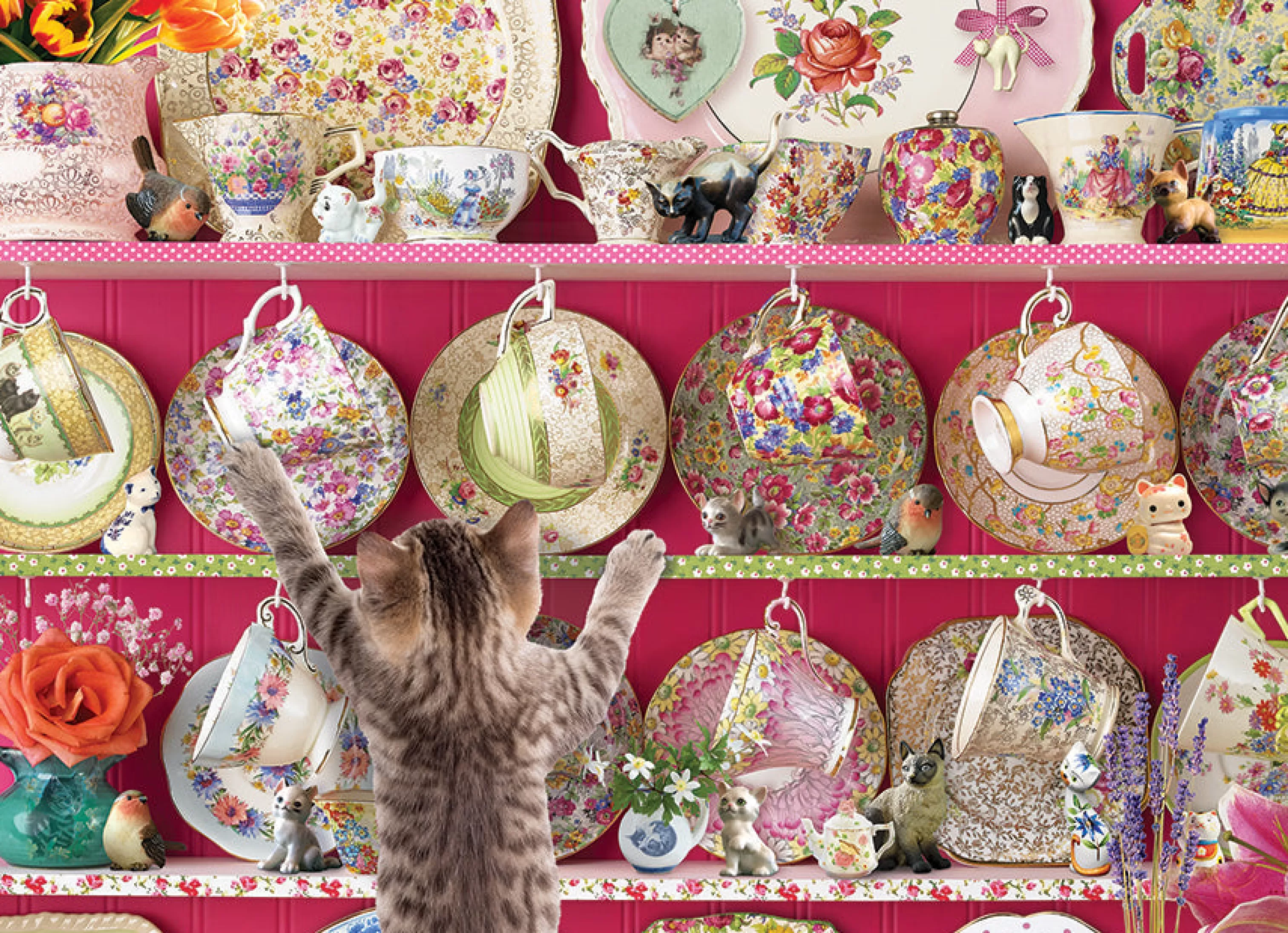 Cats^Cobble Hill Puzzles High Tea High Jinks | 500 Piece