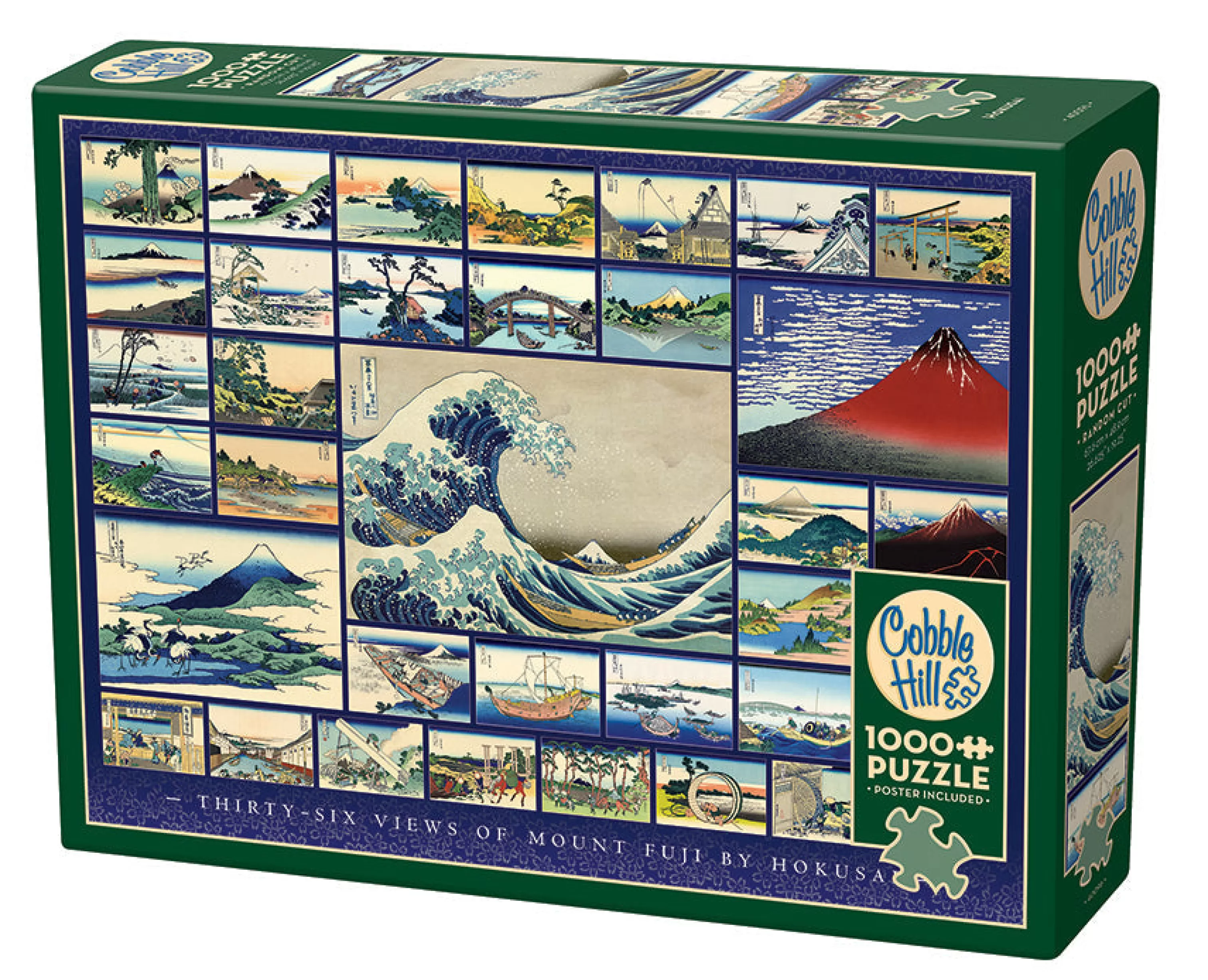 Fine Art^Cobble Hill Puzzles Hokusai | 1000 Piece