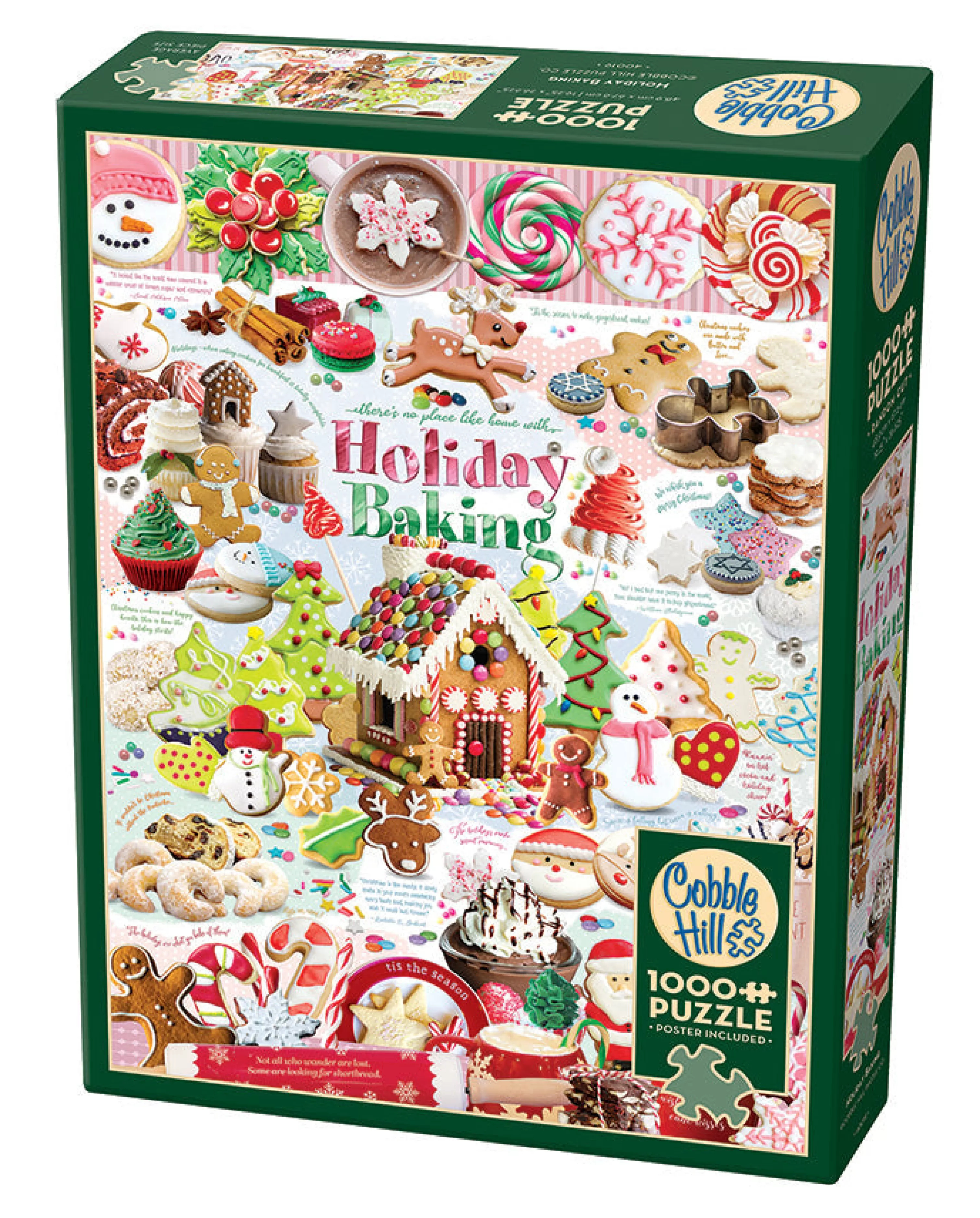 Truly Original Puzzles (Top)^Cobble Hill Puzzles Holiday Baking | 1000 Piece