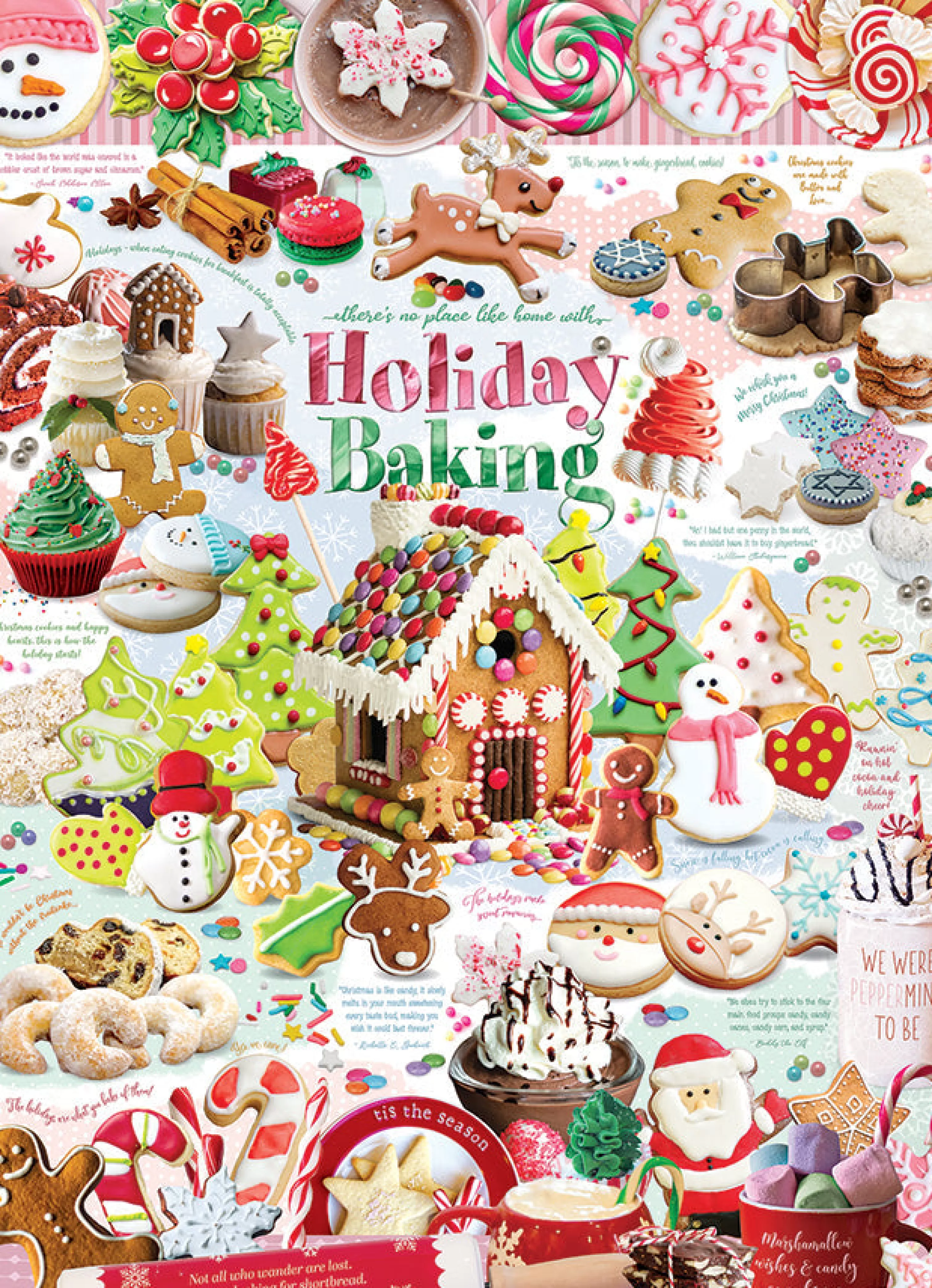 Truly Original Puzzles (Top)^Cobble Hill Puzzles Holiday Baking | 1000 Piece