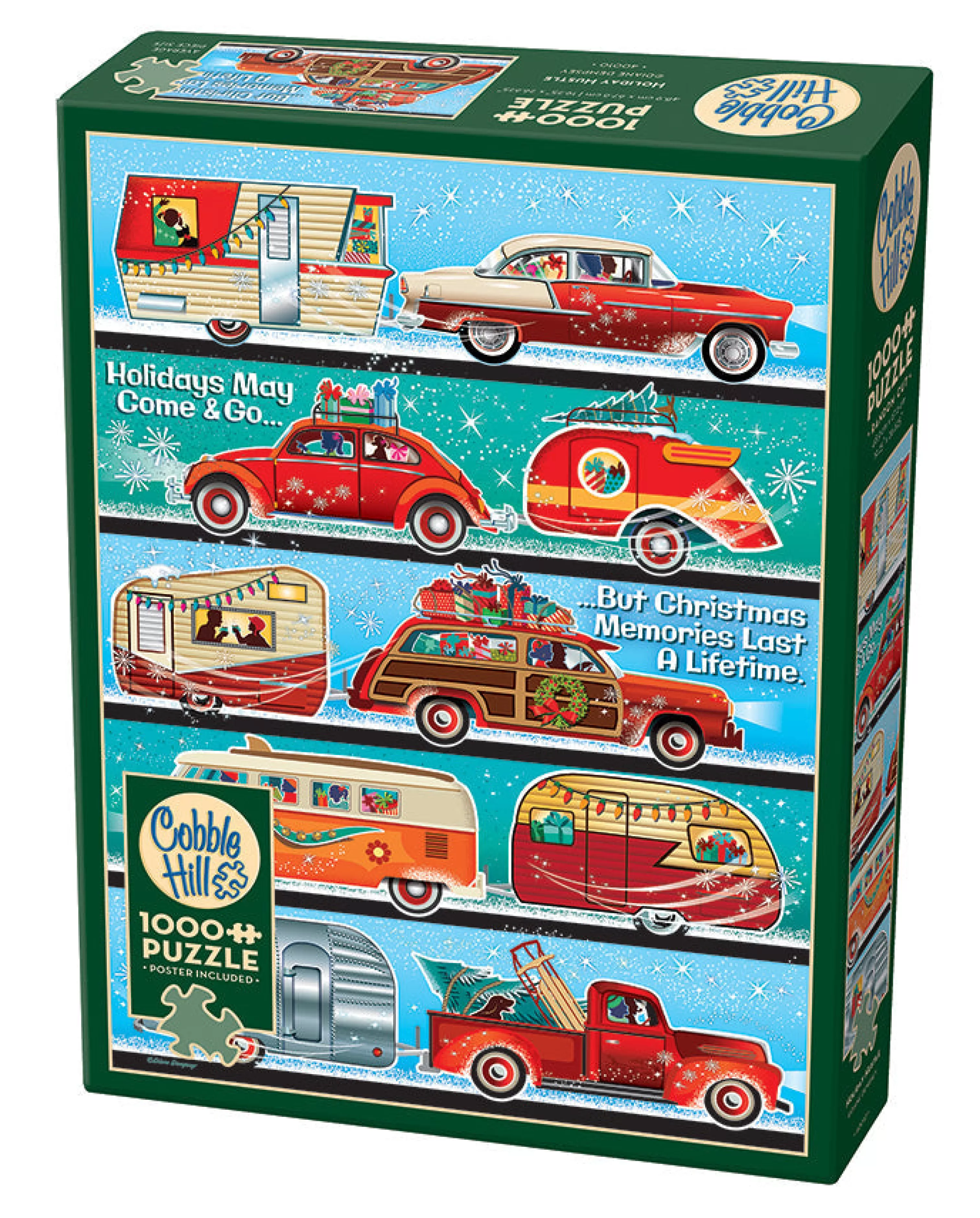 Road Adventures^Cobble Hill Puzzles Holiday Hustle | 1000 Piece