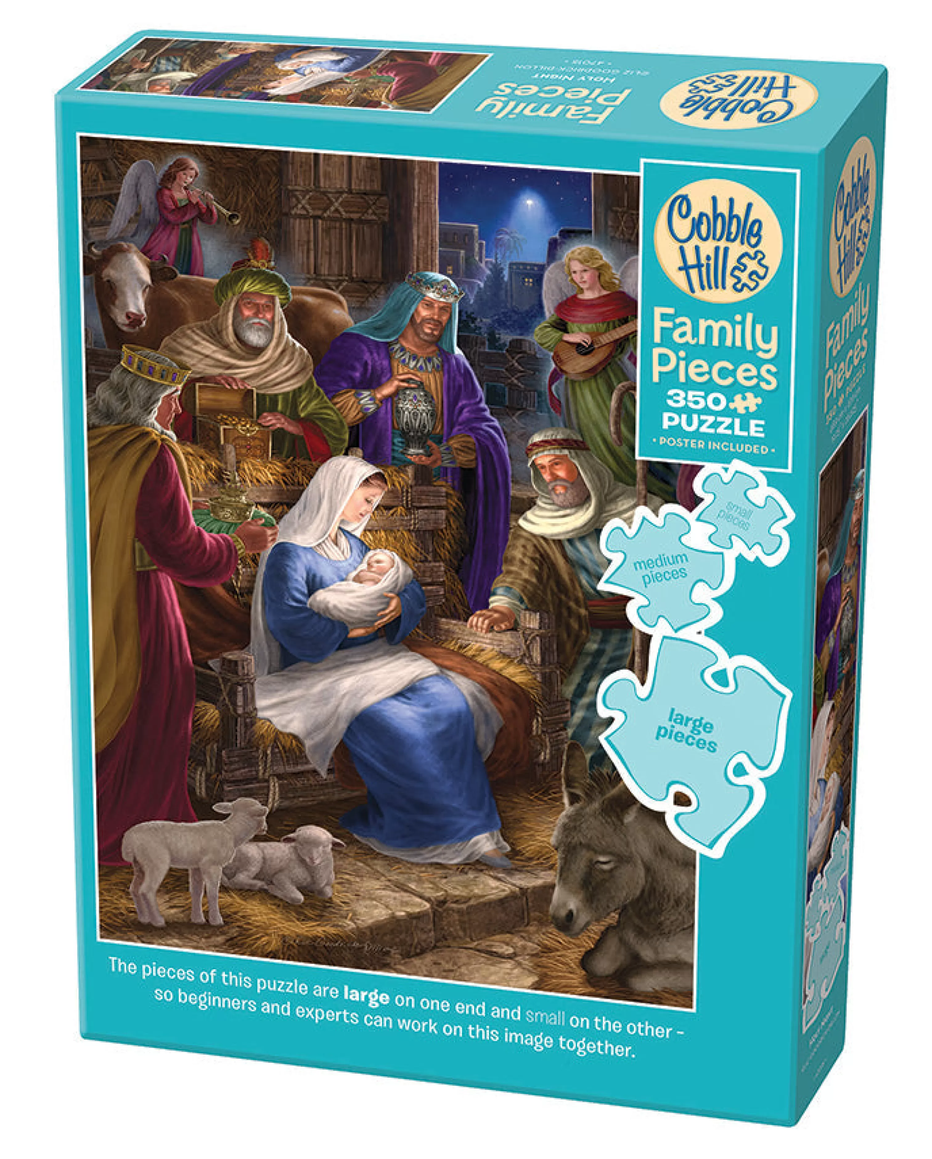 Christmas^Cobble Hill Puzzles Holy Night (Family) | Family Pieces 350