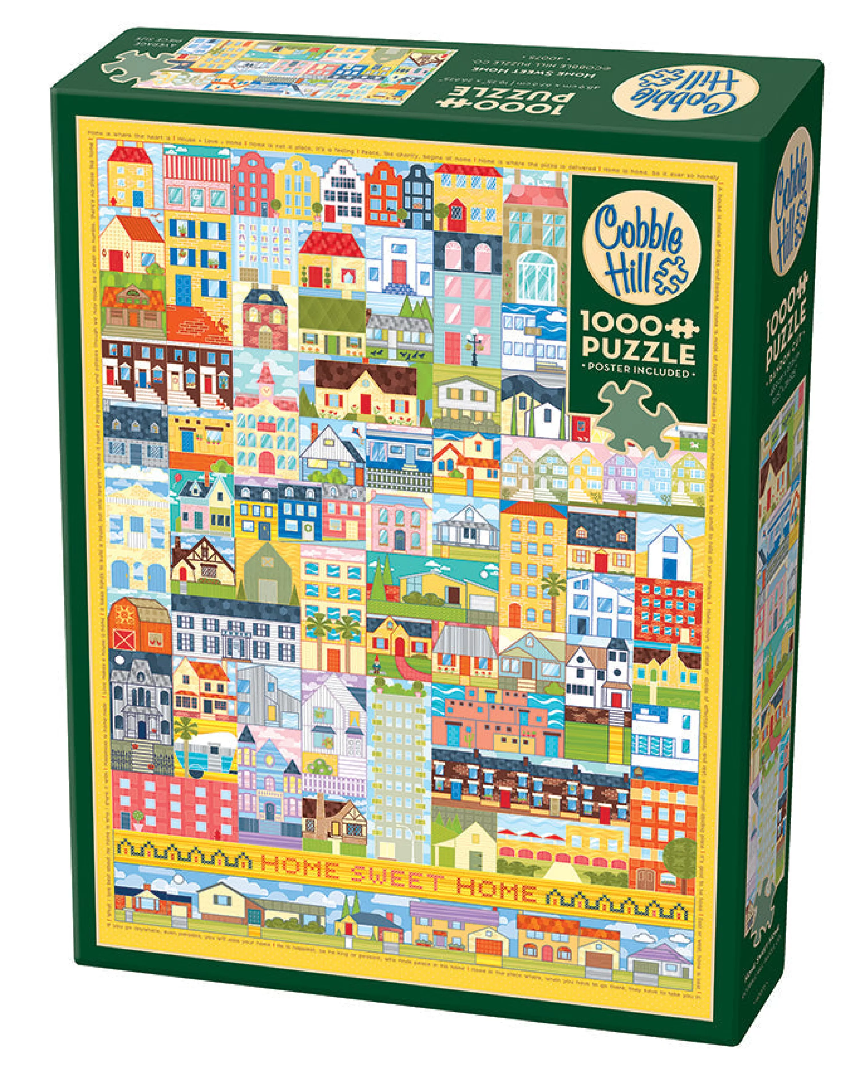 Collage - Miniscene^Cobble Hill Puzzles Home Sweet Home | 1000 Piece