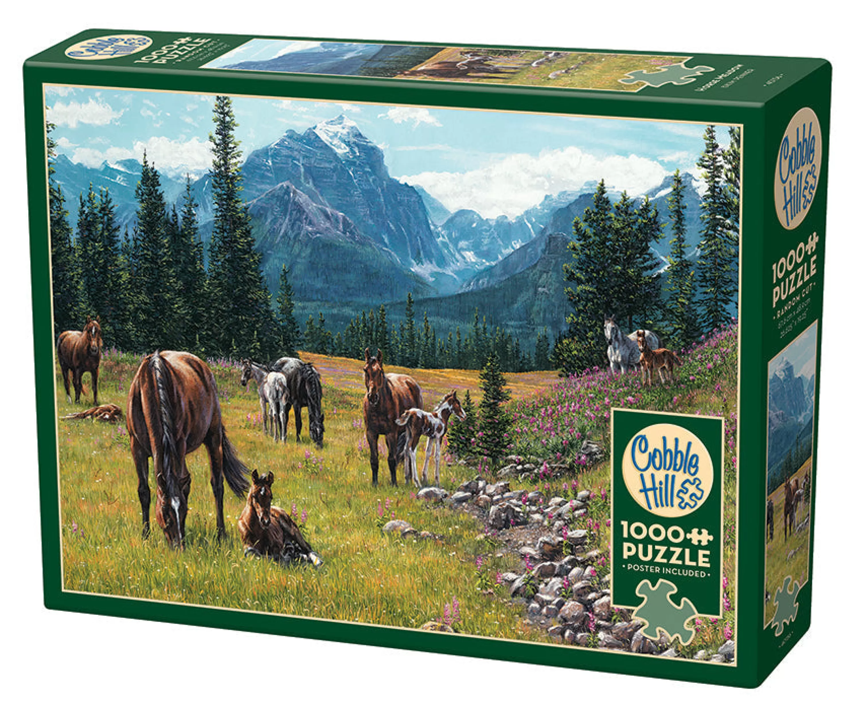 Horses^Cobble Hill Puzzles Horse Meadow | 1000 Piece